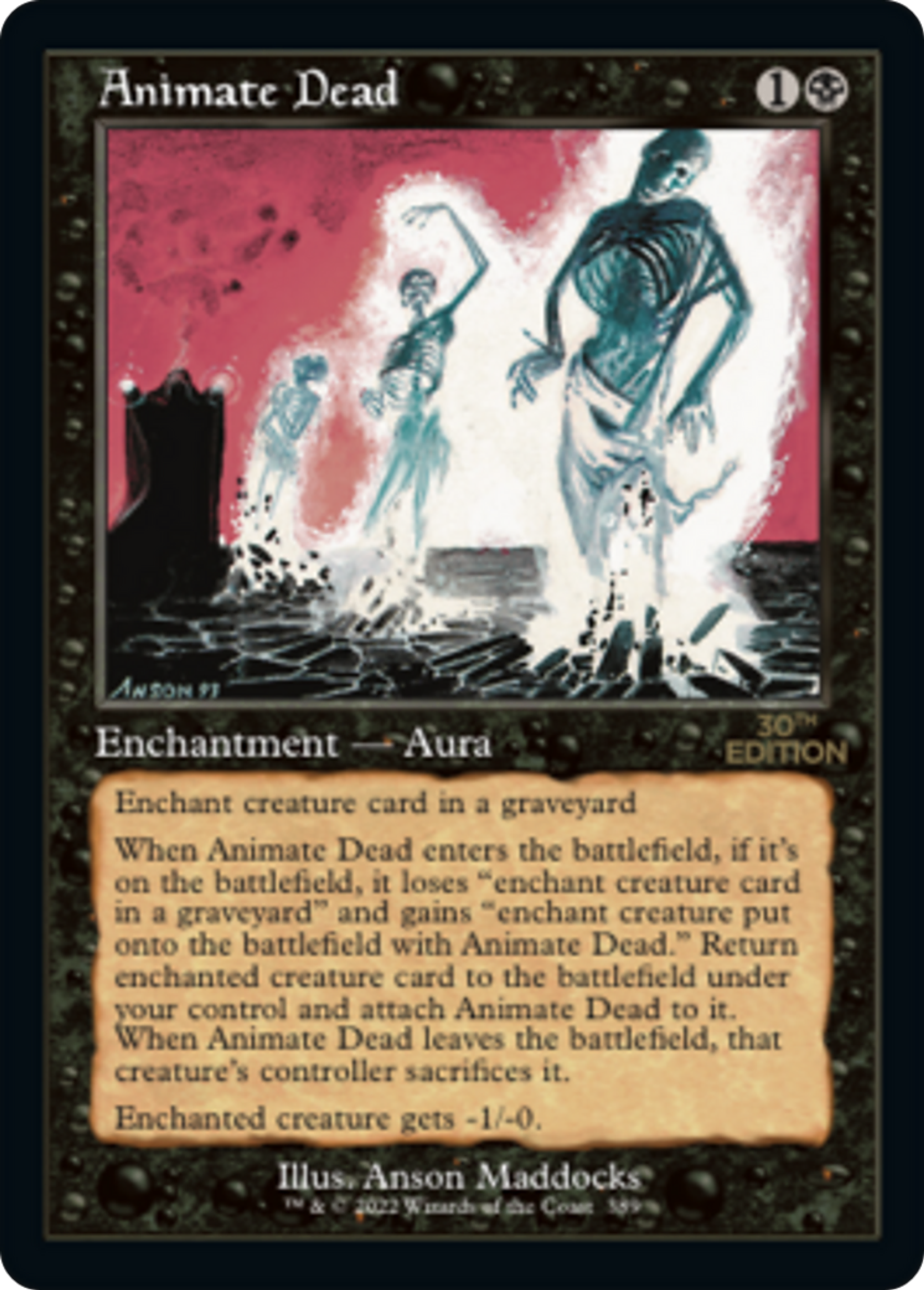 Animate Dead — 30th Anniversary Edition — Magic: The Gathering