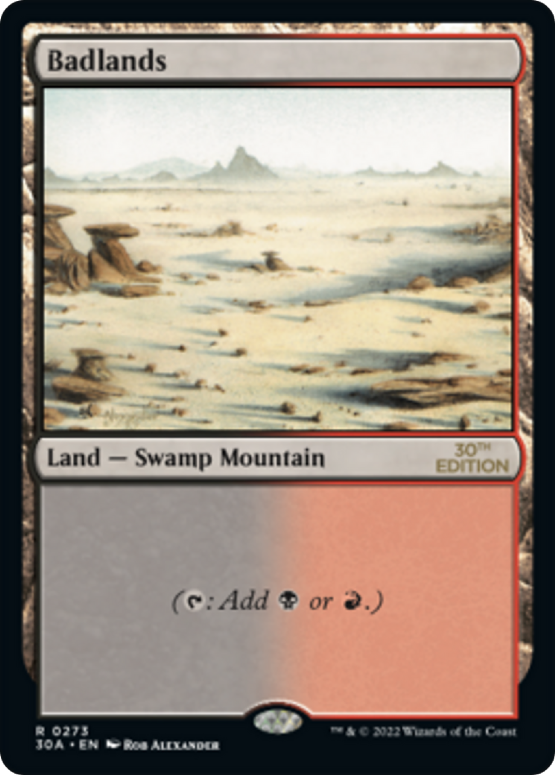 Badlands — 30th Anniversary Edition — Magic: The Gathering