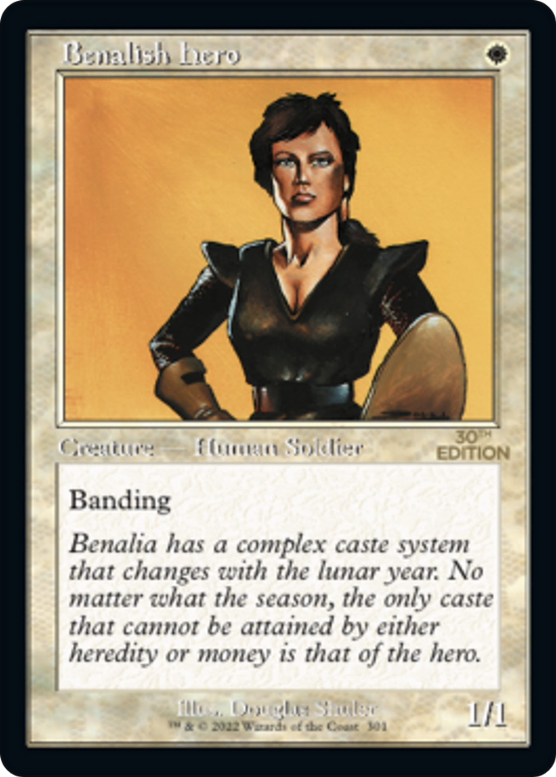 Benalish Hero — 30th Anniversary Edition — Magic: The Gathering