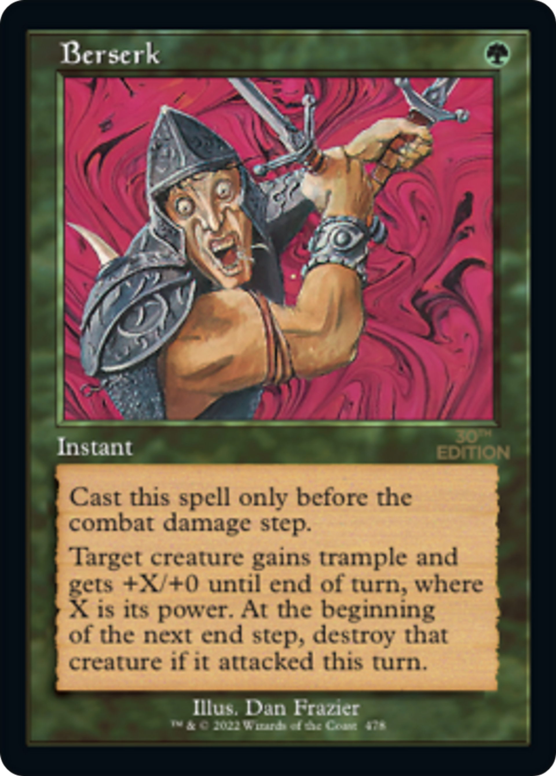 Berserk — 30th Anniversary Edition — Magic: The Gathering
