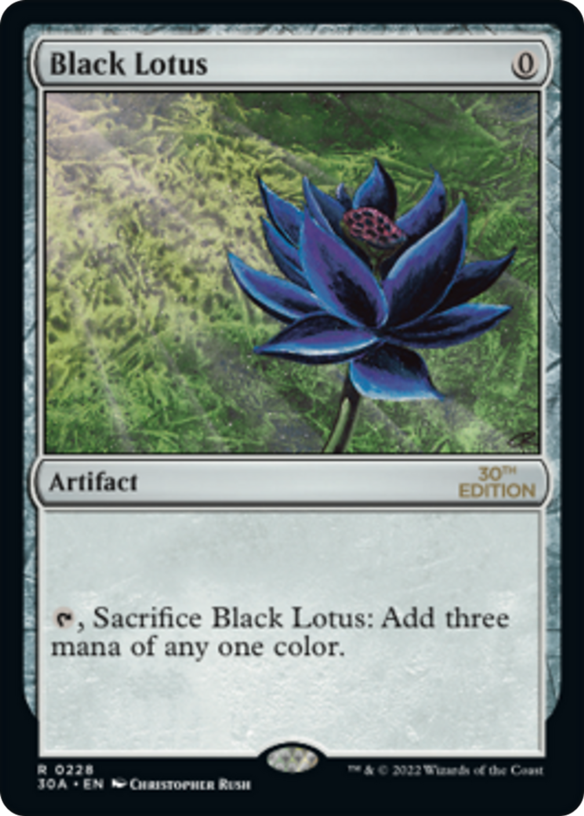 Black Lotus — 30th Anniversary Edition — Magic: The Gathering