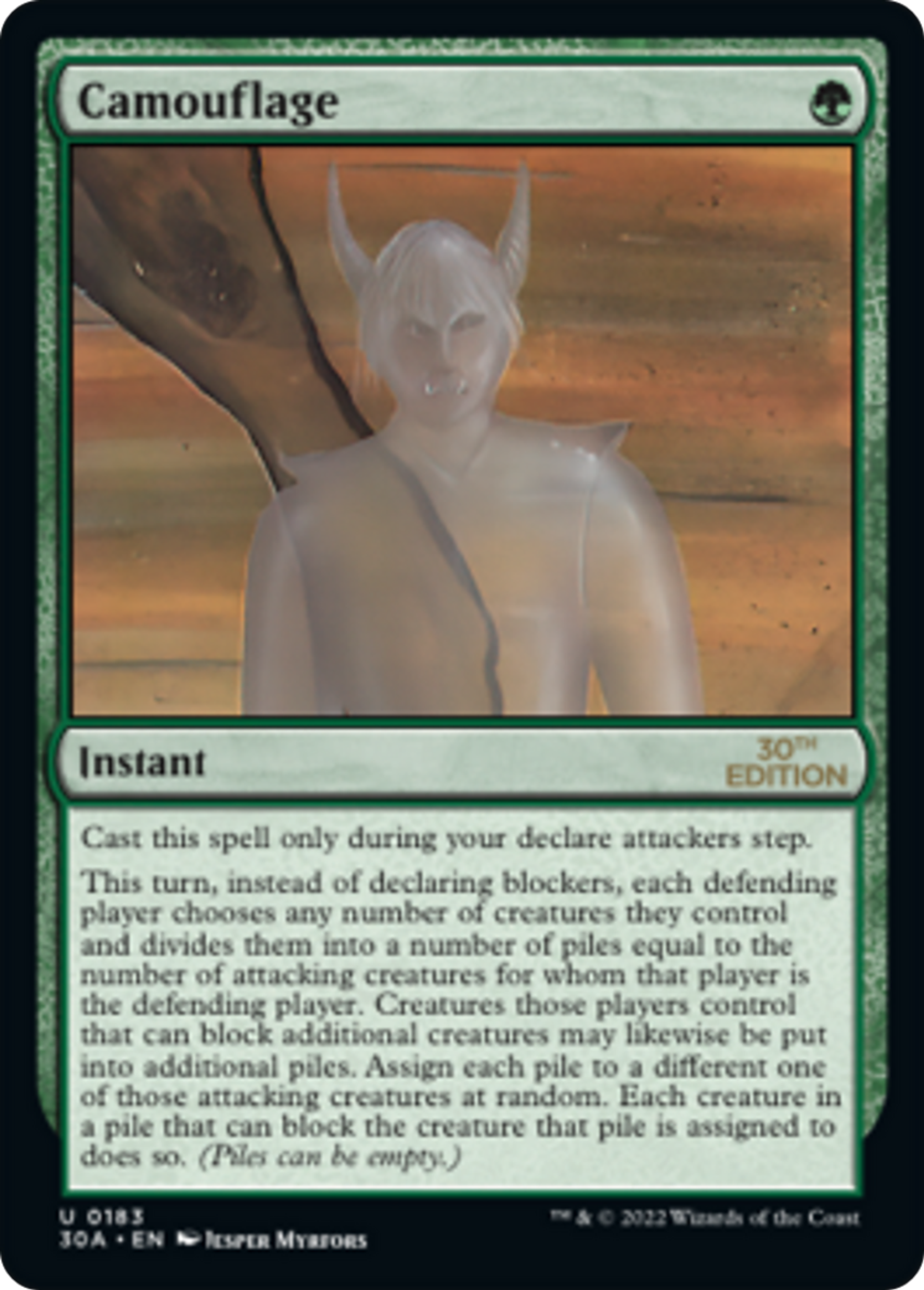 Camouflage — 30th Anniversary Edition — Magic: The Gathering