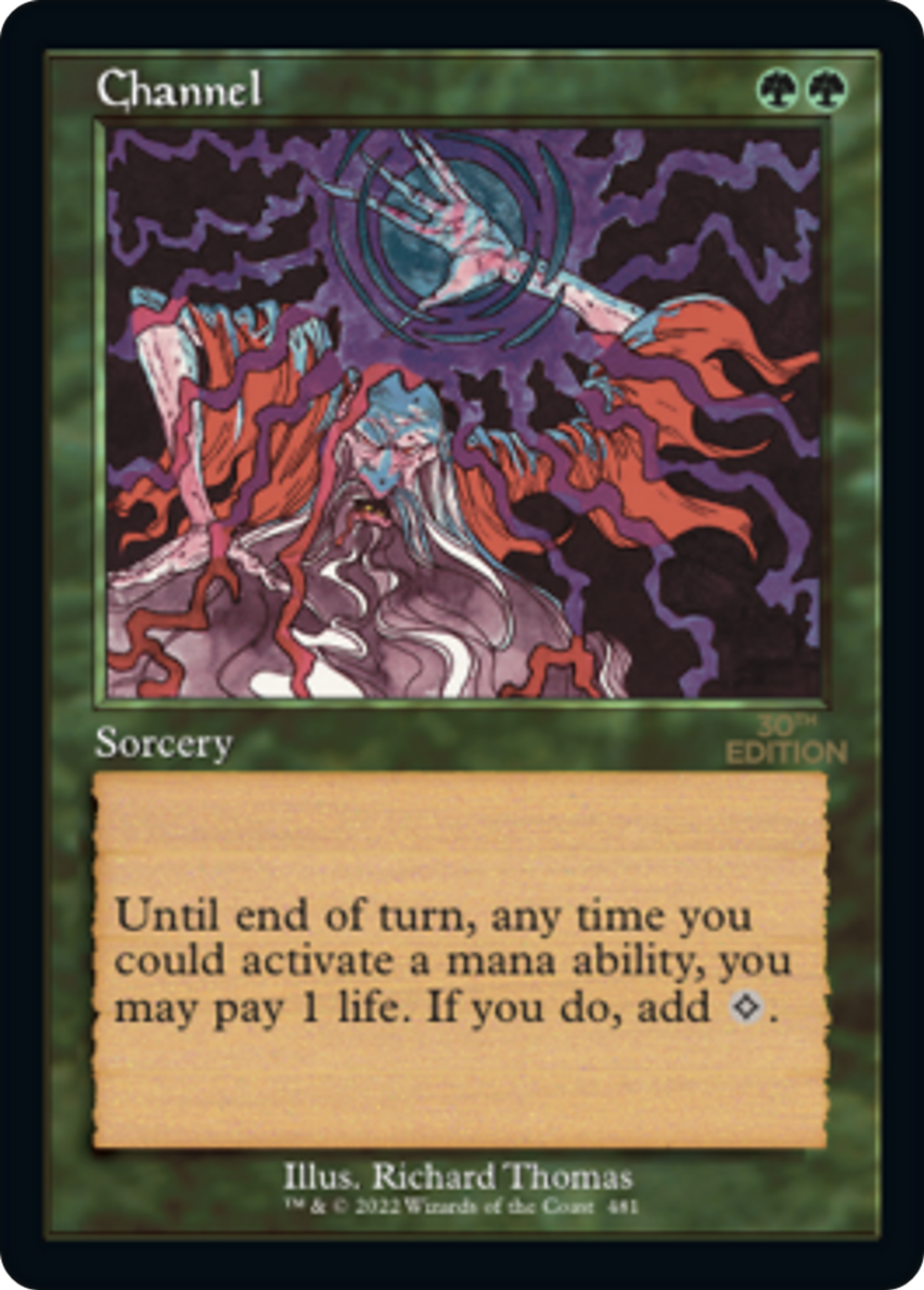 Channel — 30th Anniversary Edition — Magic: The Gathering