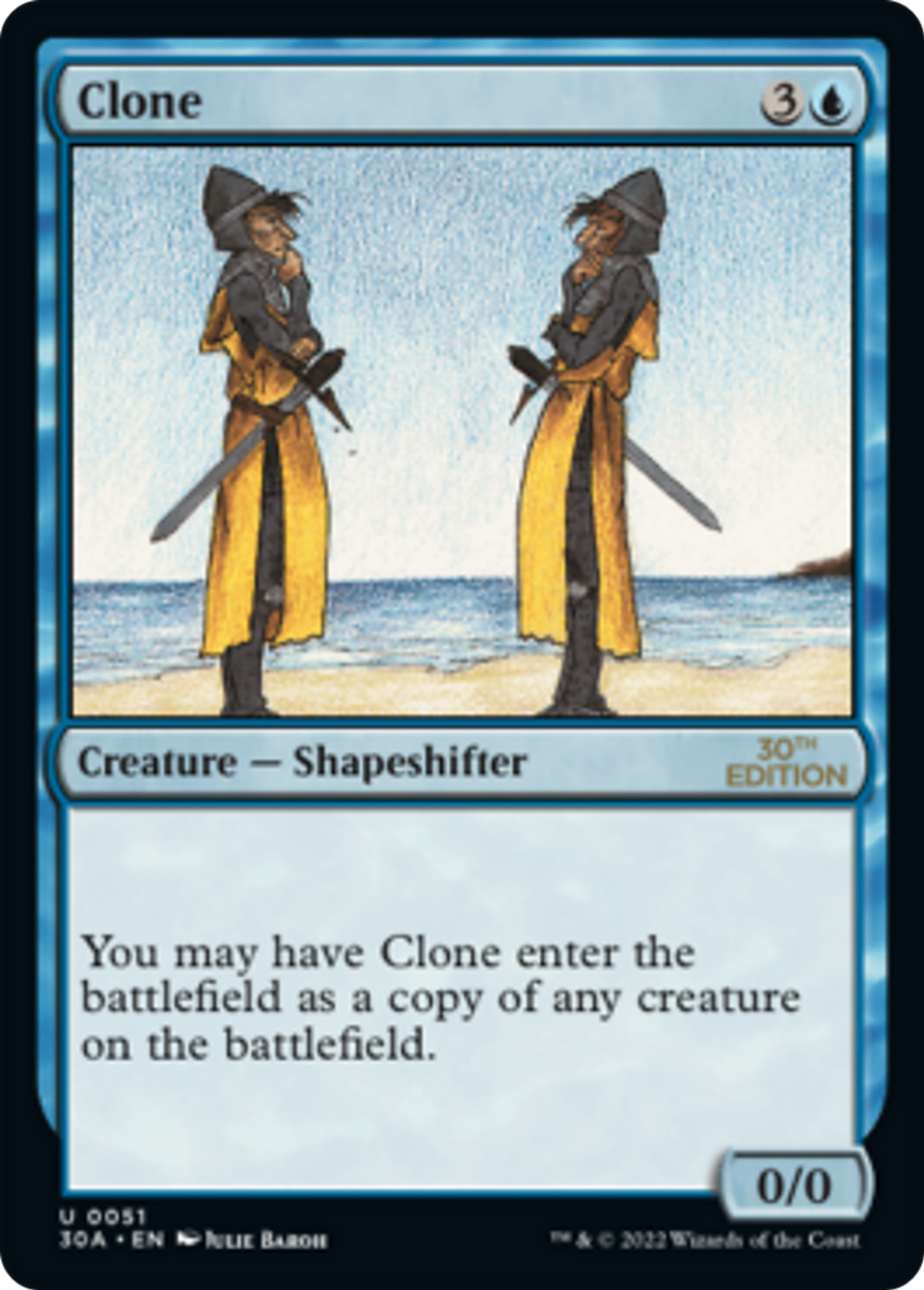 Clone — 30th Anniversary Edition — Magic: The Gathering