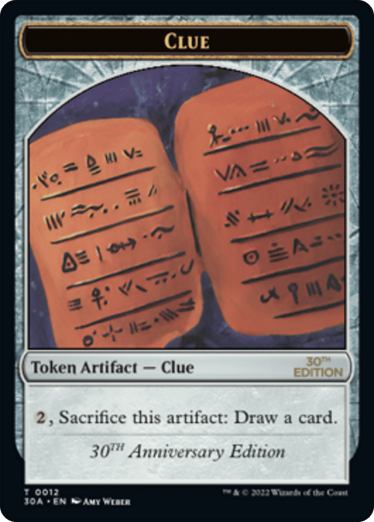 Clue — 30th Anniversary Edition — Magic: The Gathering