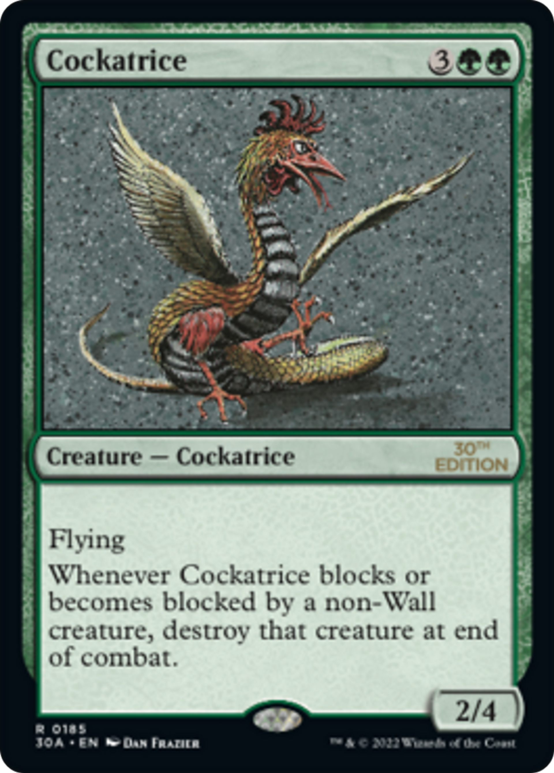 Cocatrix — 30th Anniversary Edition — Magic: The Gathering