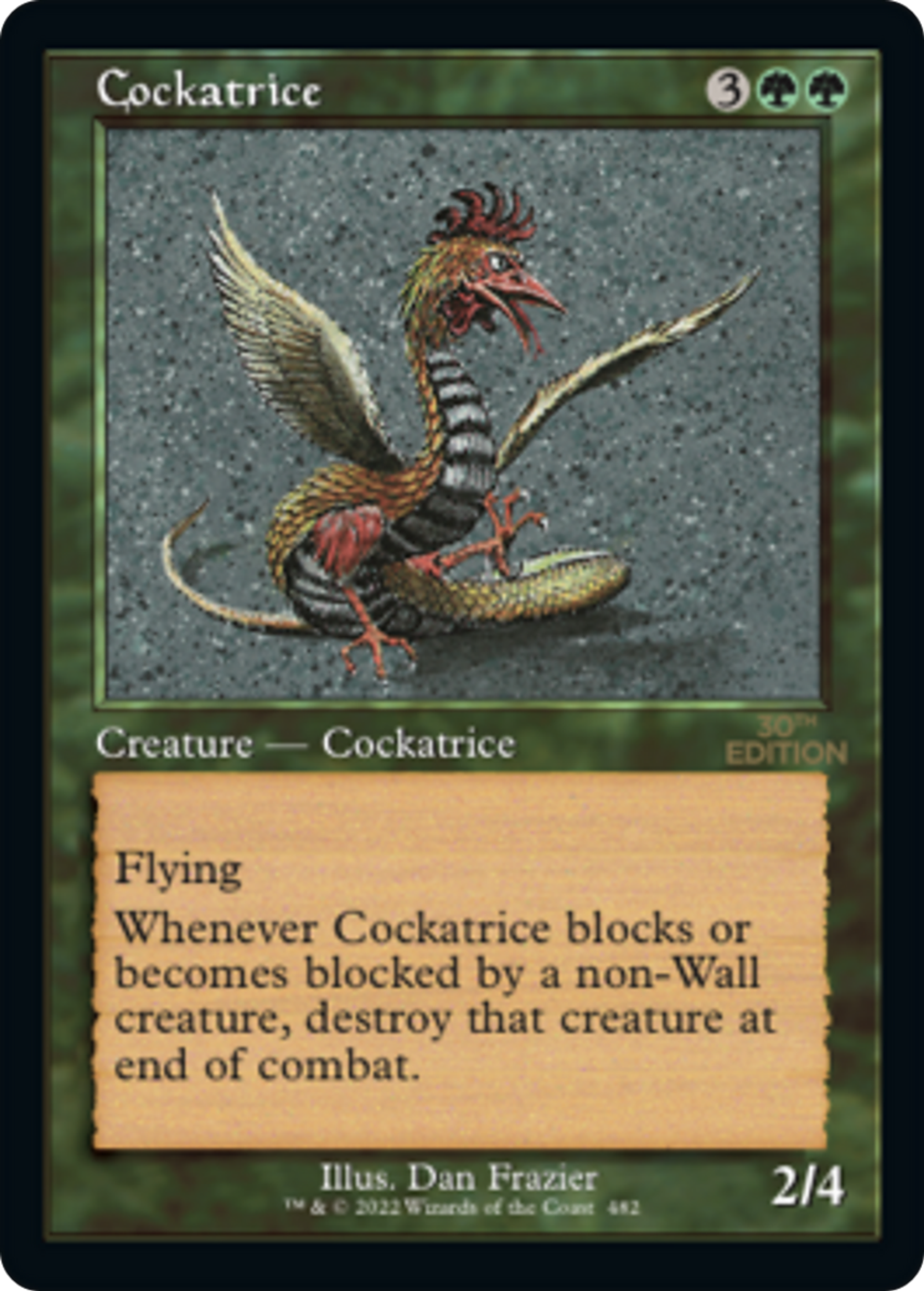 Cockatrice — 30th Anniversary Edition — Magic: The Gathering
