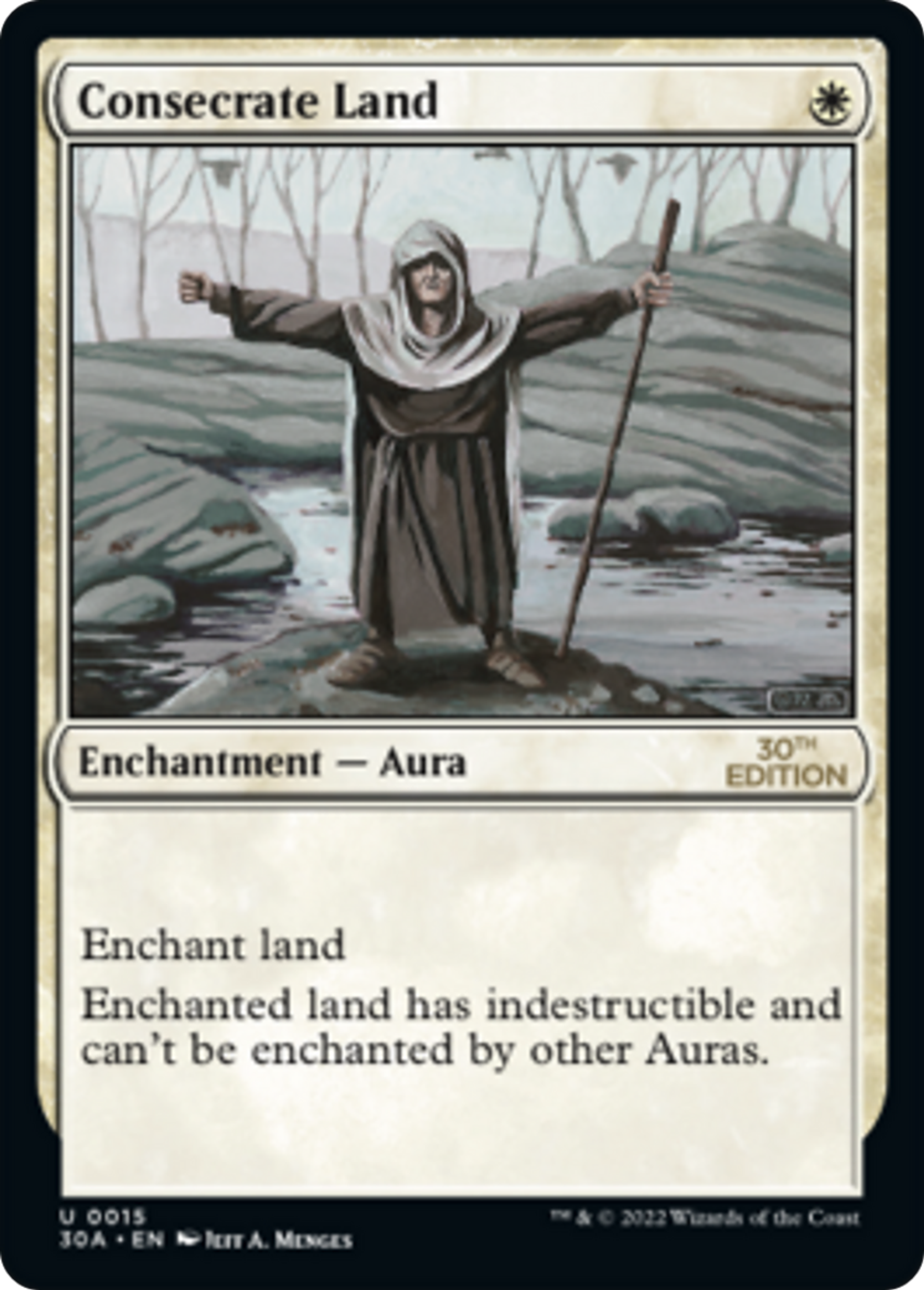 Consecrate Land — 30th Anniversary Edition — Magic: The Gathering
