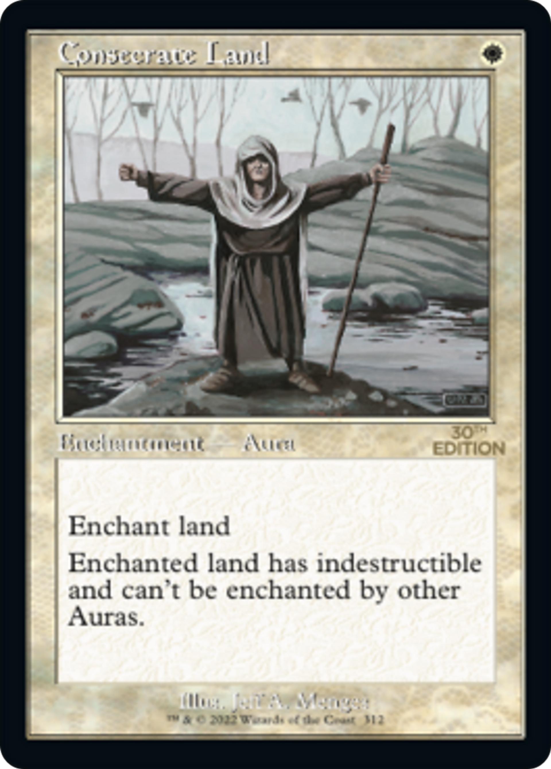 Consecrate Land — 30th Anniversary Edition — Magic: The Gathering
