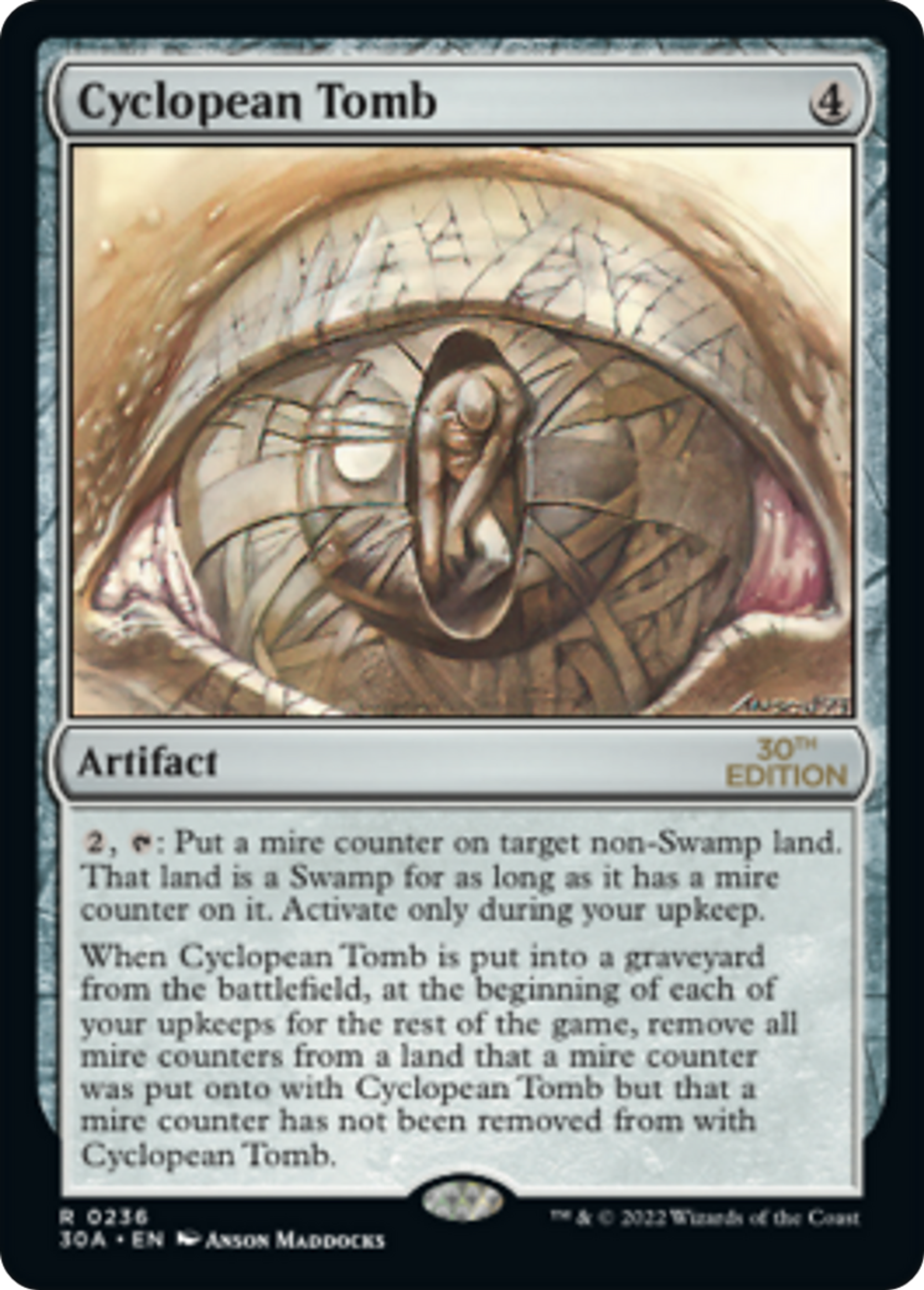 Cyclopean Tomb — 30th Anniversary Edition — Magic: The Gathering