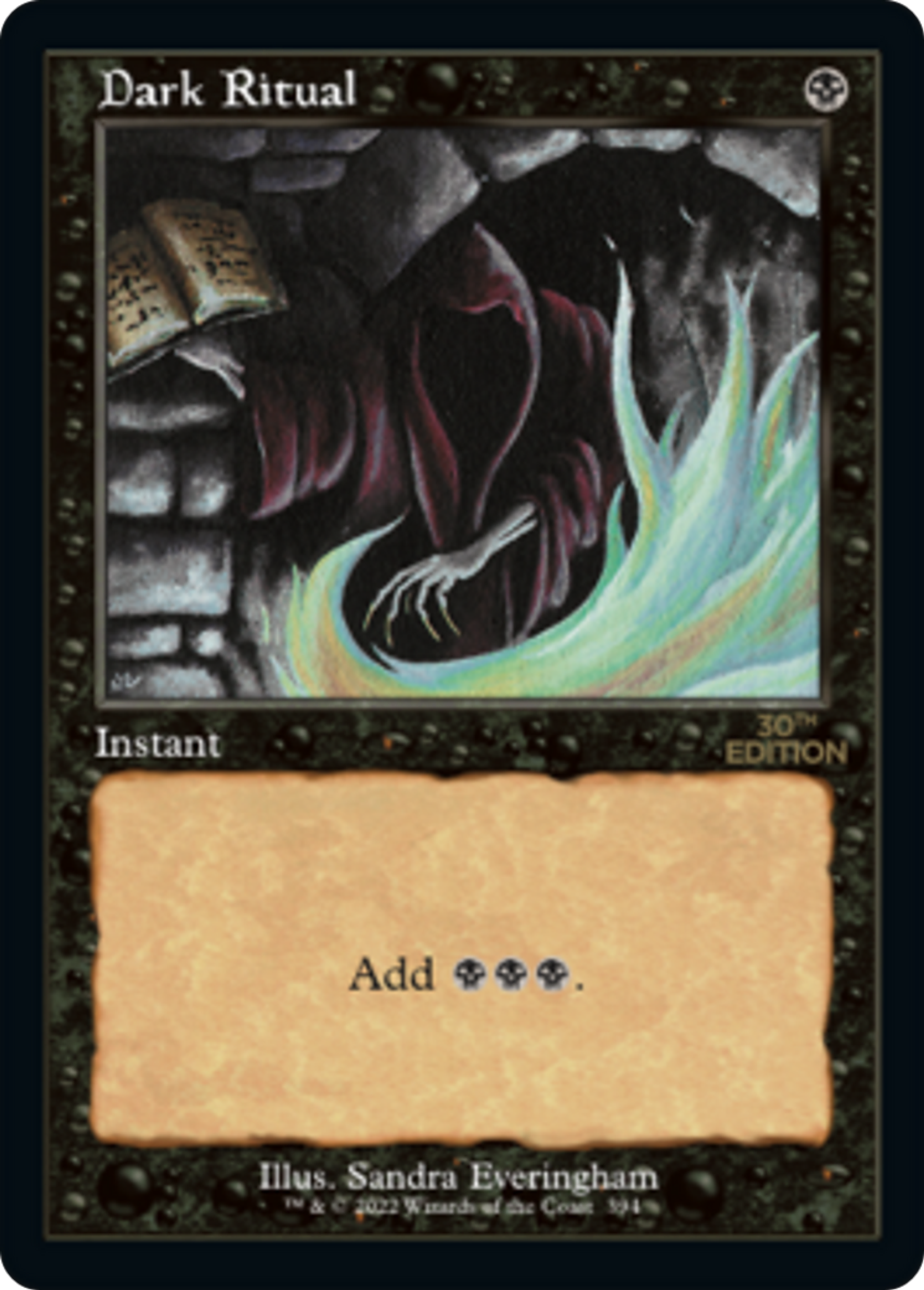 Dark Ritual — 30th Anniversary Edition — Magic: The Gathering
