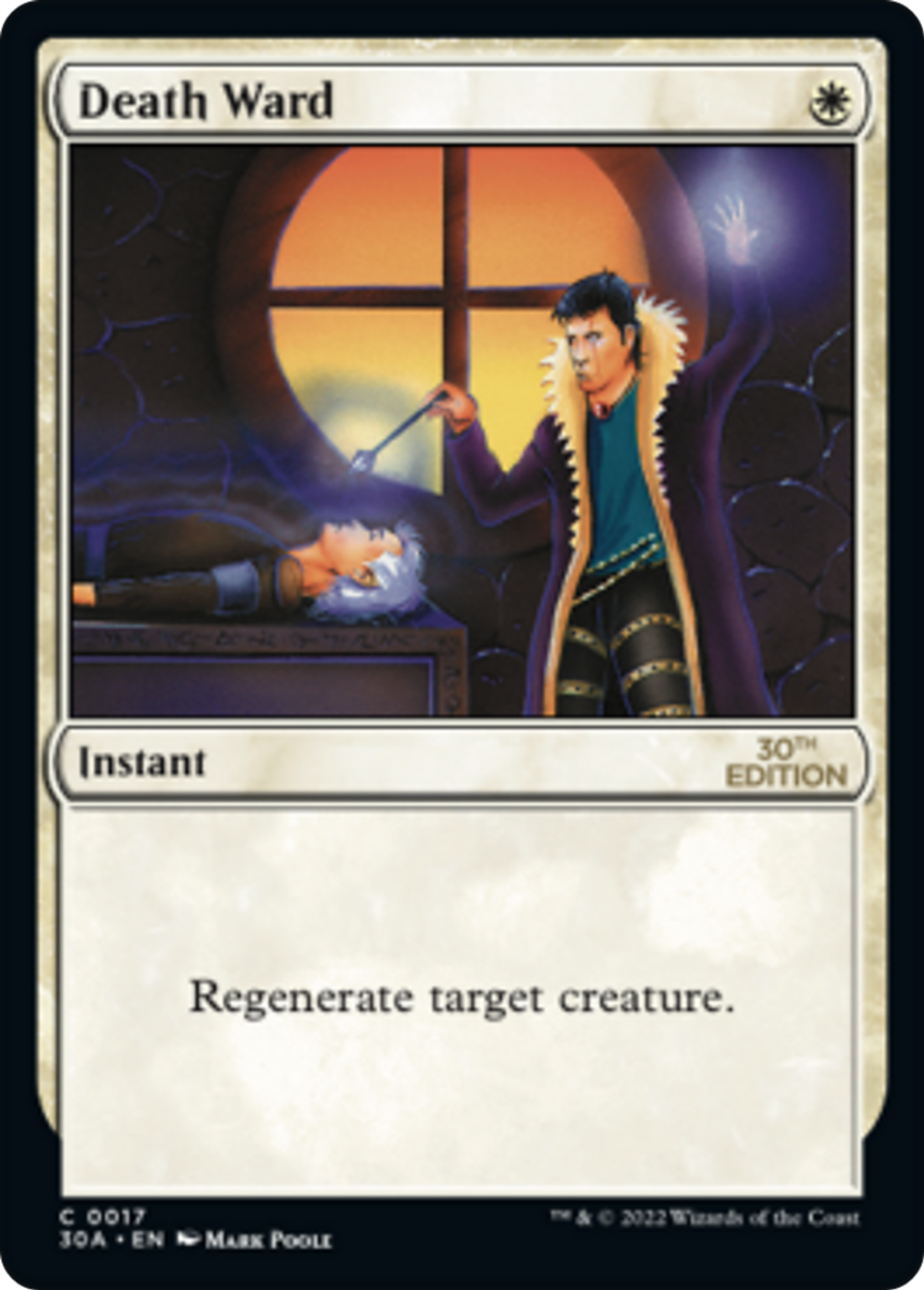 Death Ward — 30th Anniversary Edition — Magic: The Gathering