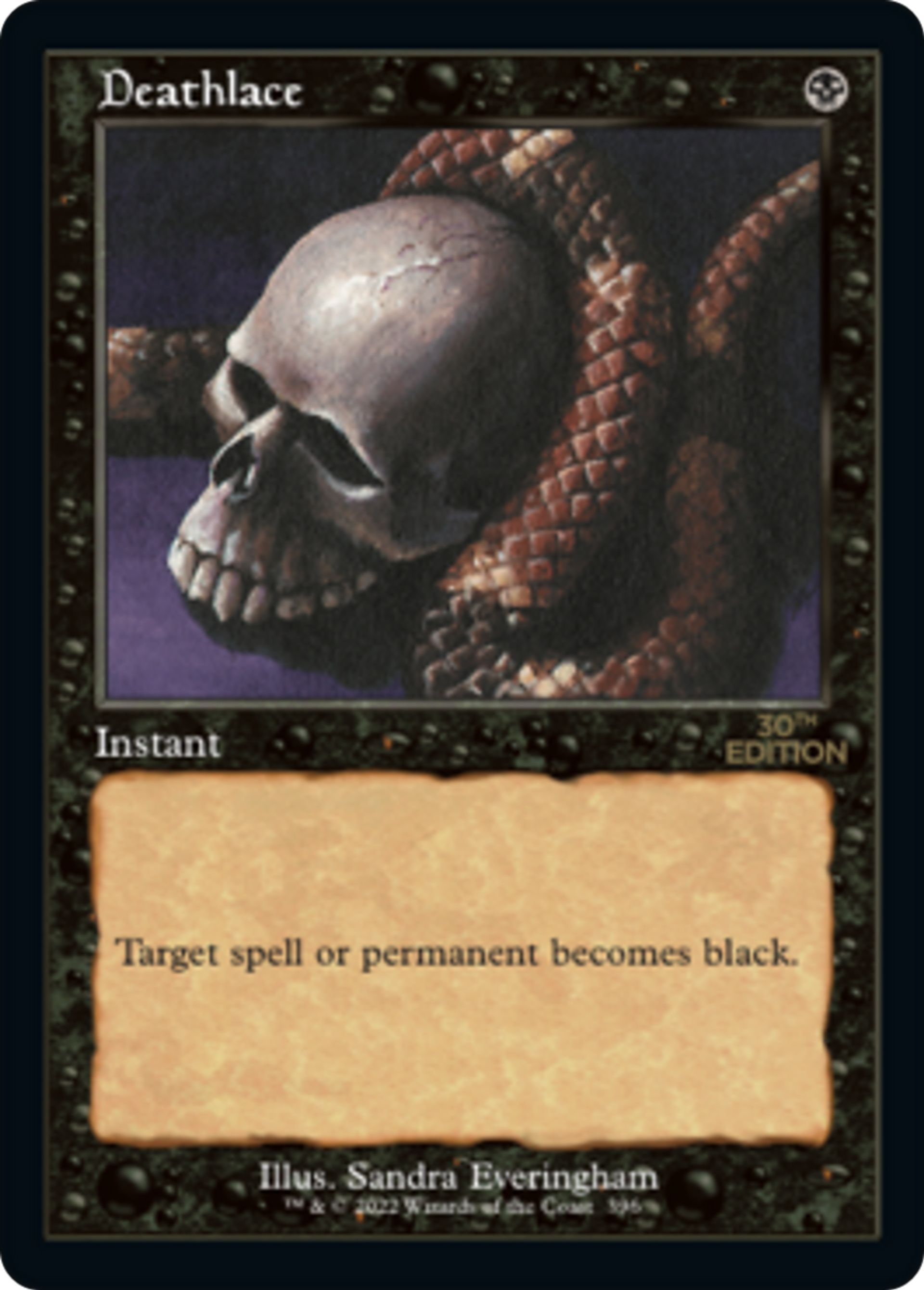 Deathlace — 30th Anniversary Edition — Magic: The Gathering