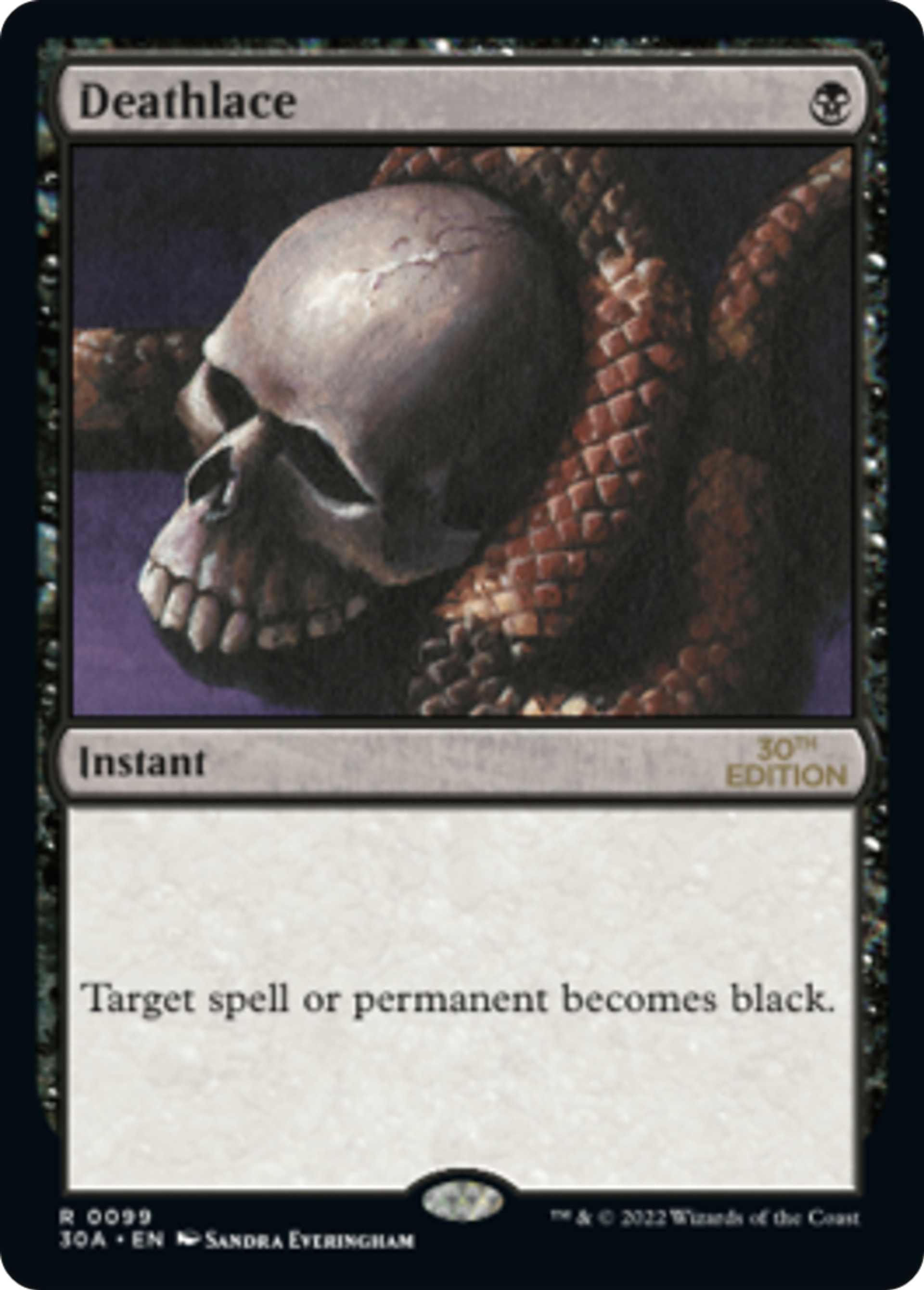 Deathlace — 30th Anniversary Edition — Magic: The Gathering