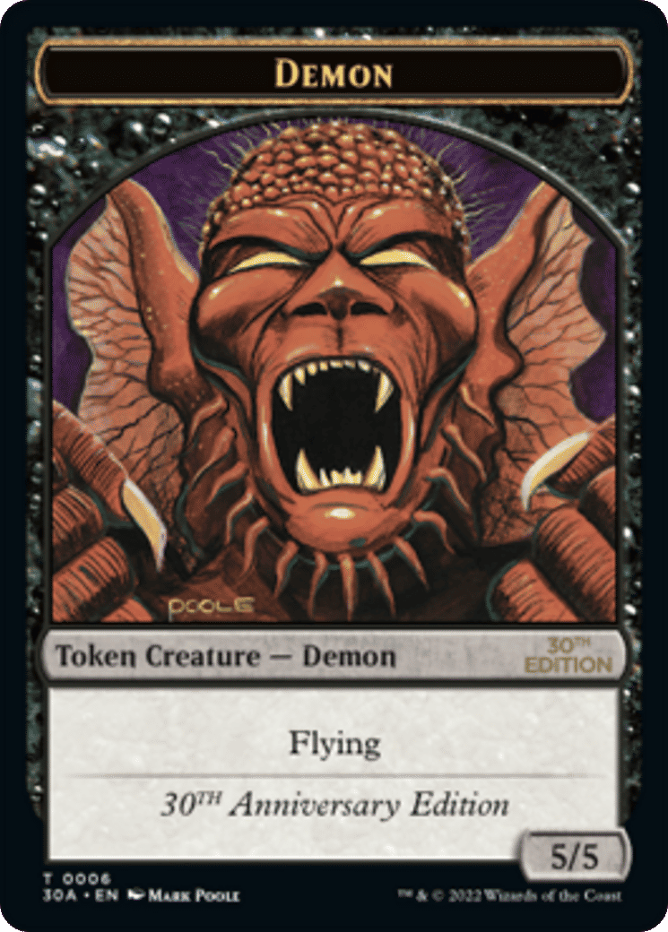 Demon — 30th Anniversary Edition — Magic: The Gathering