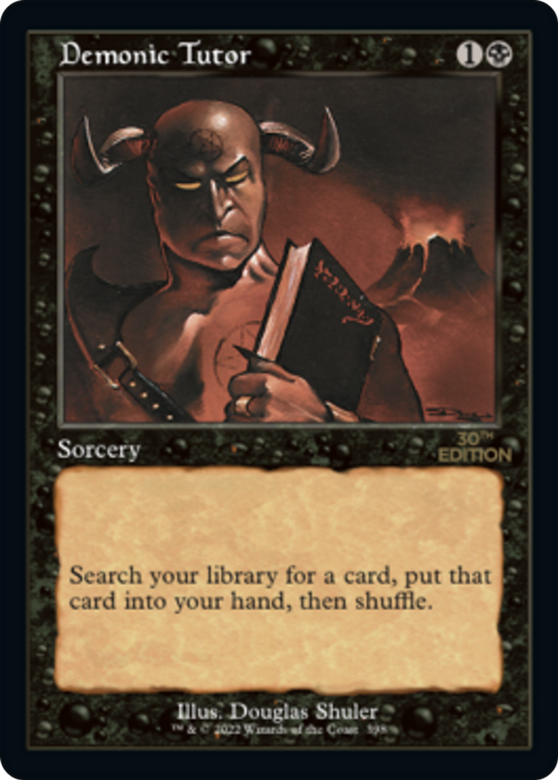 Demonic Tutor — 30th Anniversary Edition — Magic: The Gathering
