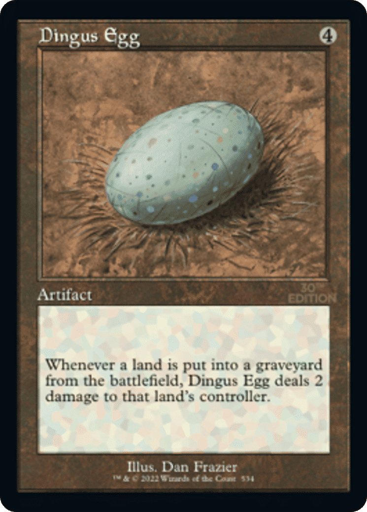 Dingus Egg — 30th Anniversary Edition — Magic: The Gathering