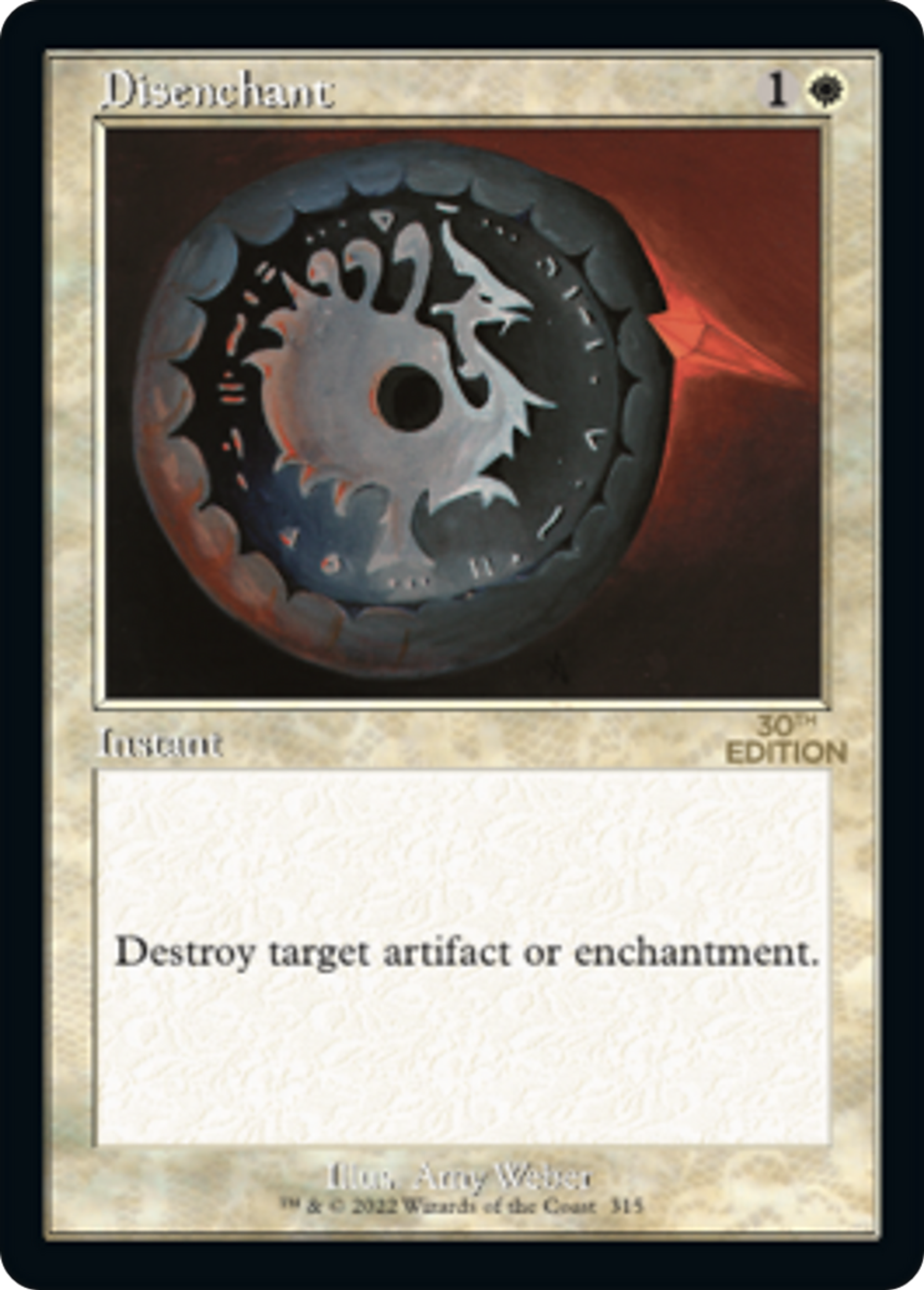 Disenchant — 30th Anniversary Edition — Magic: The Gathering