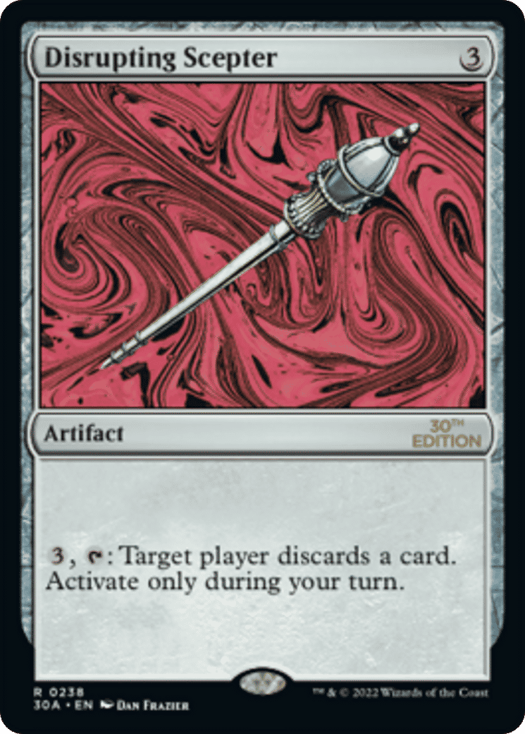 Disrupting Scepter — 30th Anniversary Edition — Magic: The Gathering