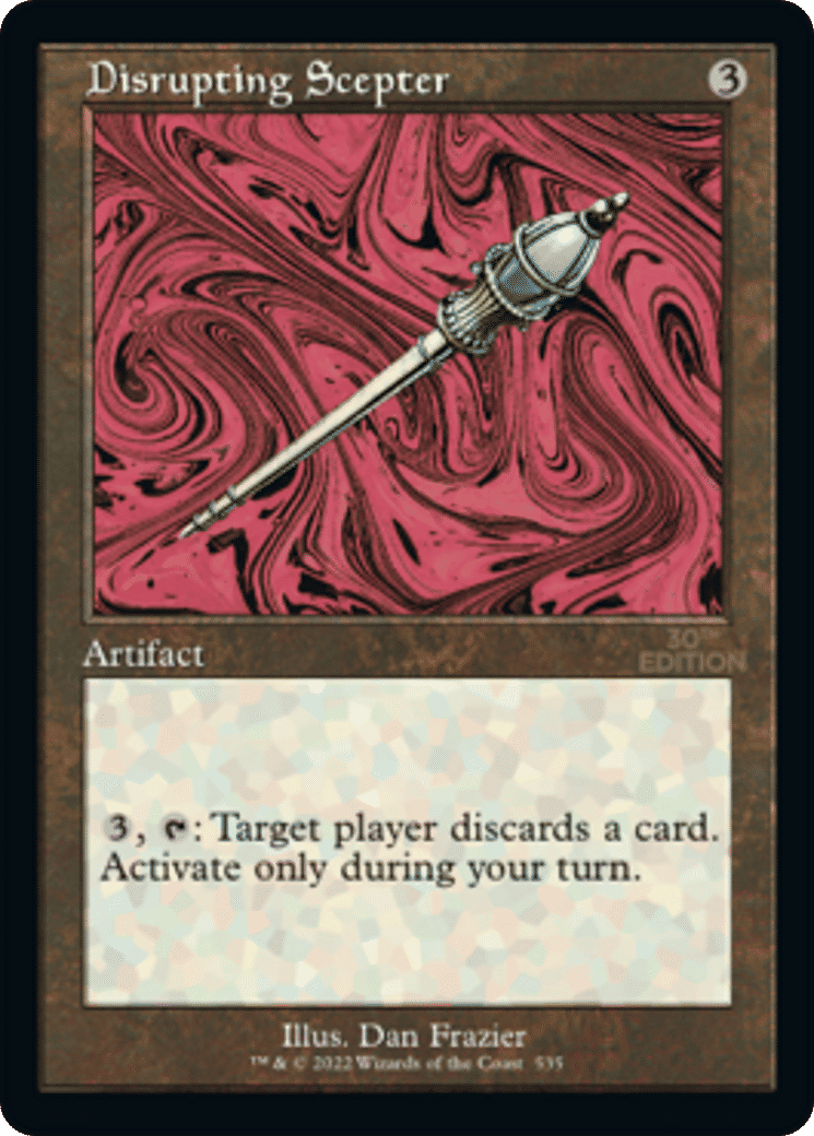 Disrupting Scepter — 30th Anniversary Edition — Magic: The Gathering