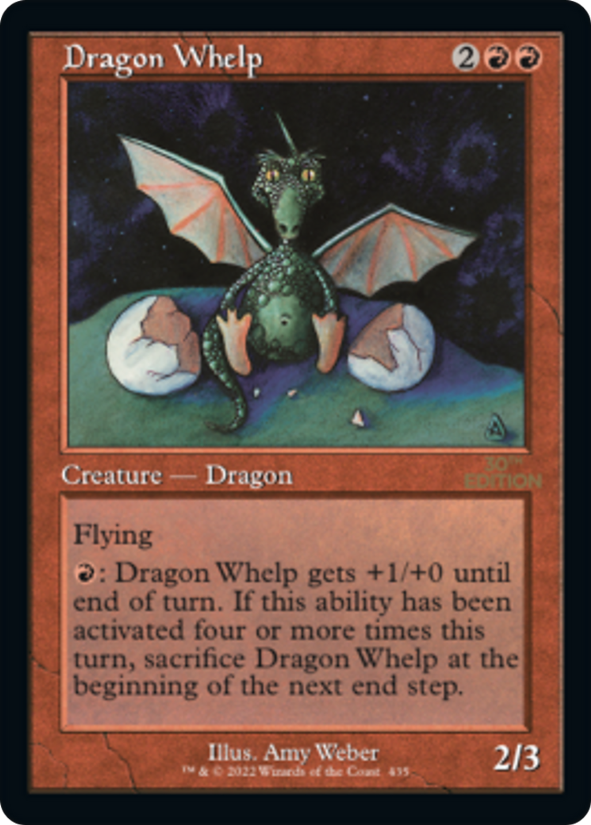 Dragon Whelp — 30th Anniversary Edition — Magic: The Gathering
