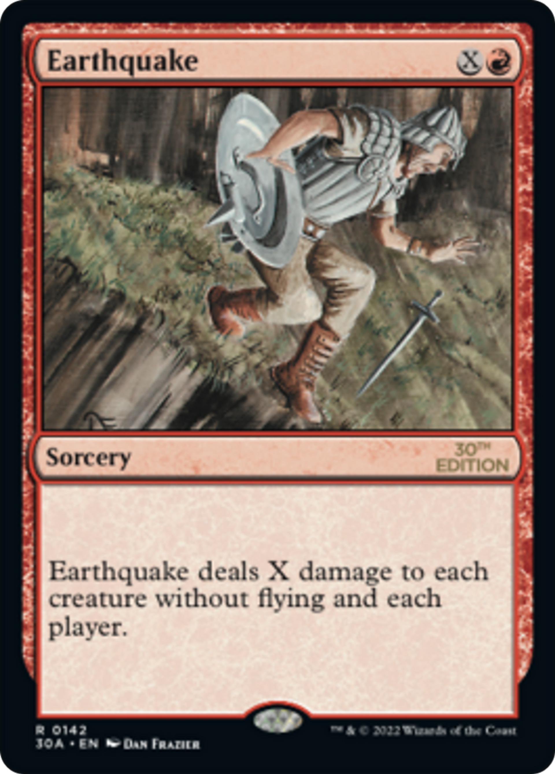 Earthquake — 30th Anniversary Edition — Magic: The Gathering