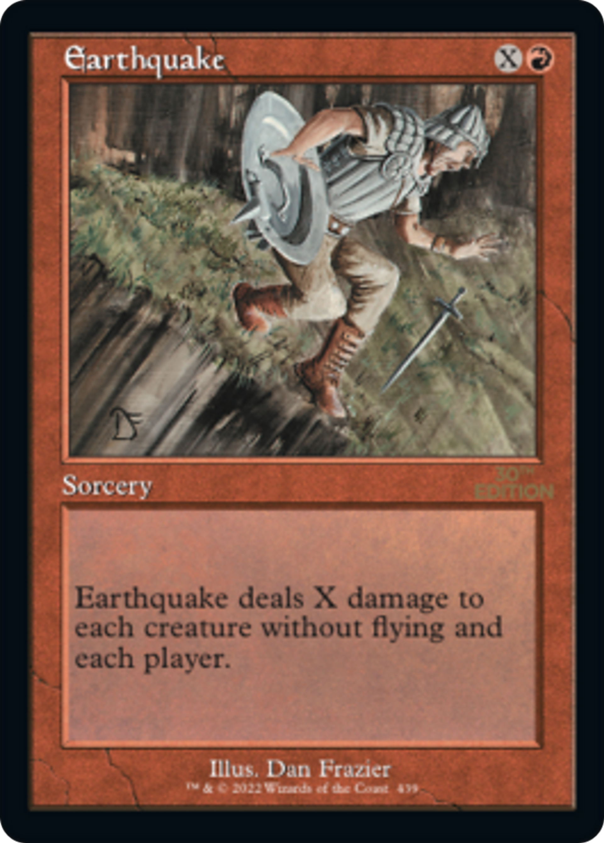 Earthquake — 30th Anniversary Edition — Magic: The Gathering