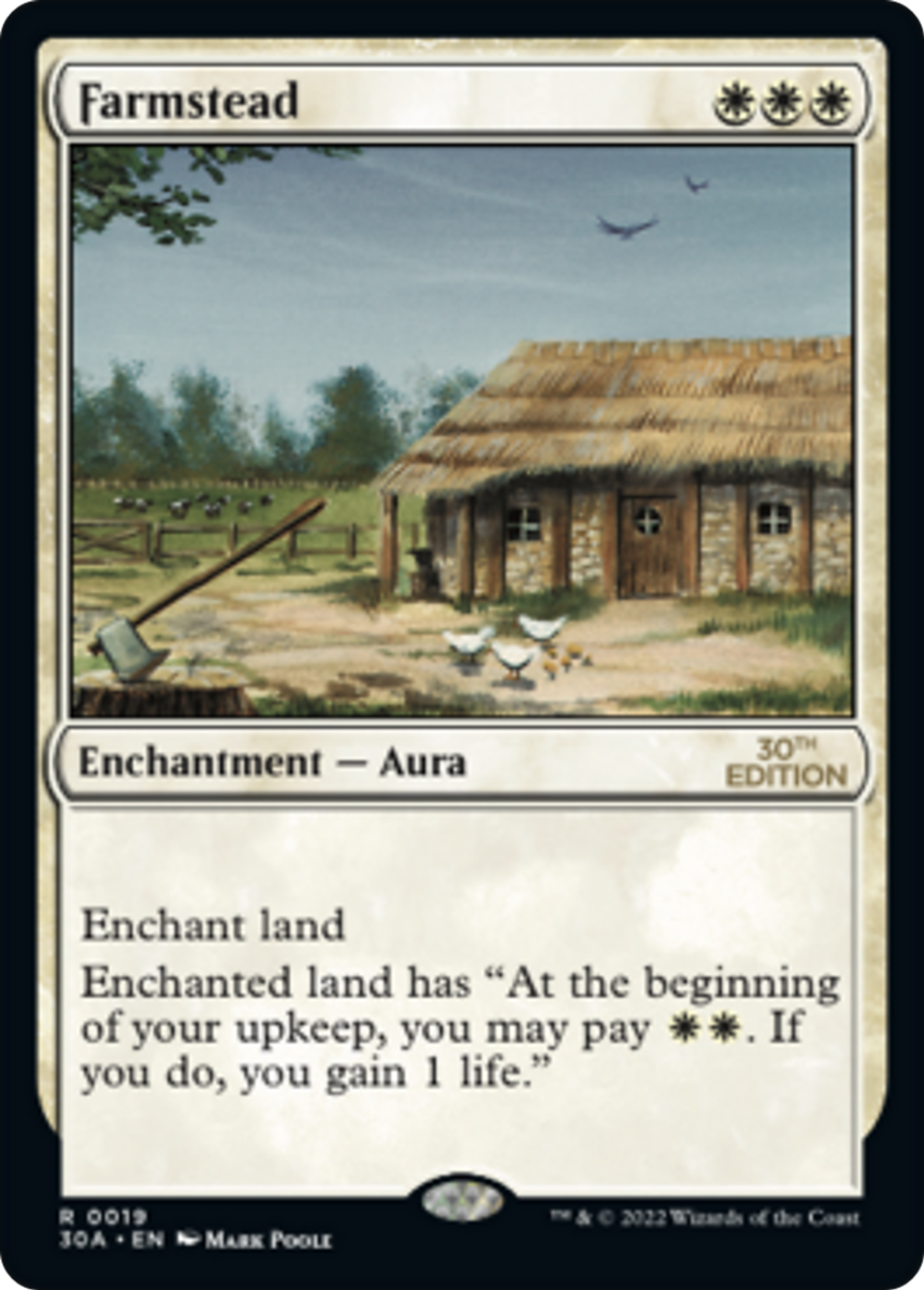 Farmstead — 30th Anniversary Edition — Magic: The Gathering
