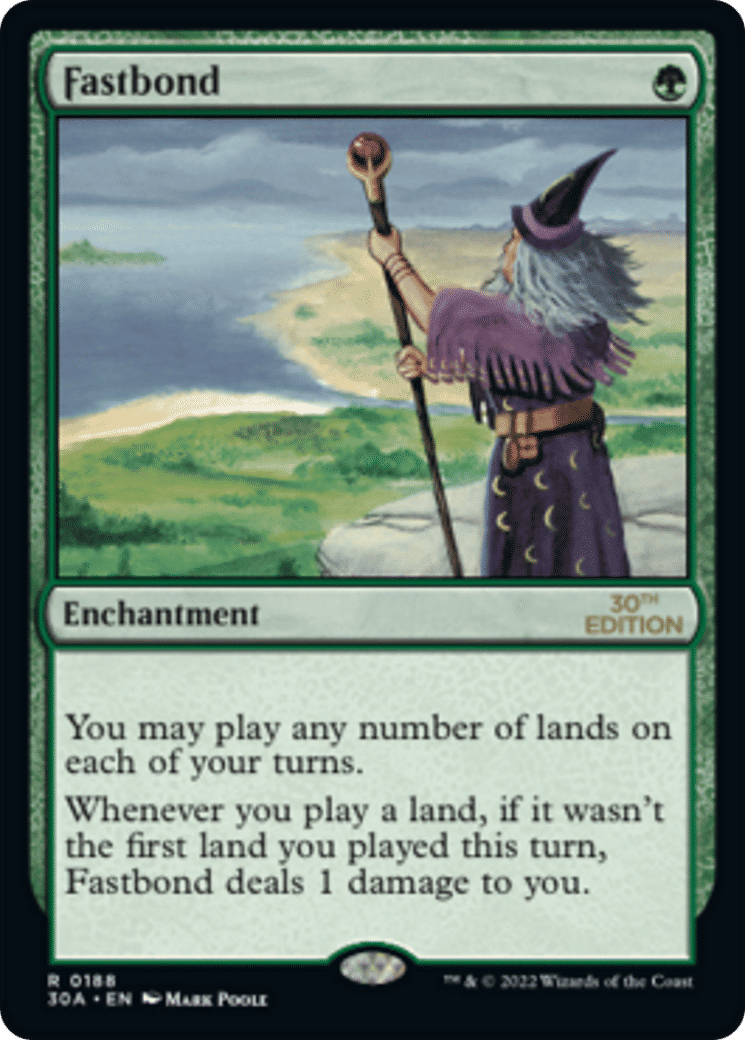 Fastbond — 30th Anniversary Edition — Magic: The Gathering
