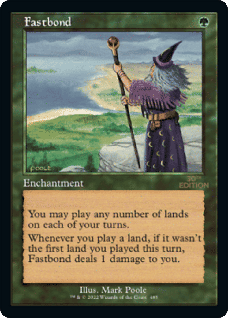 Fastbond — 30th Anniversary Edition — Magic: The Gathering