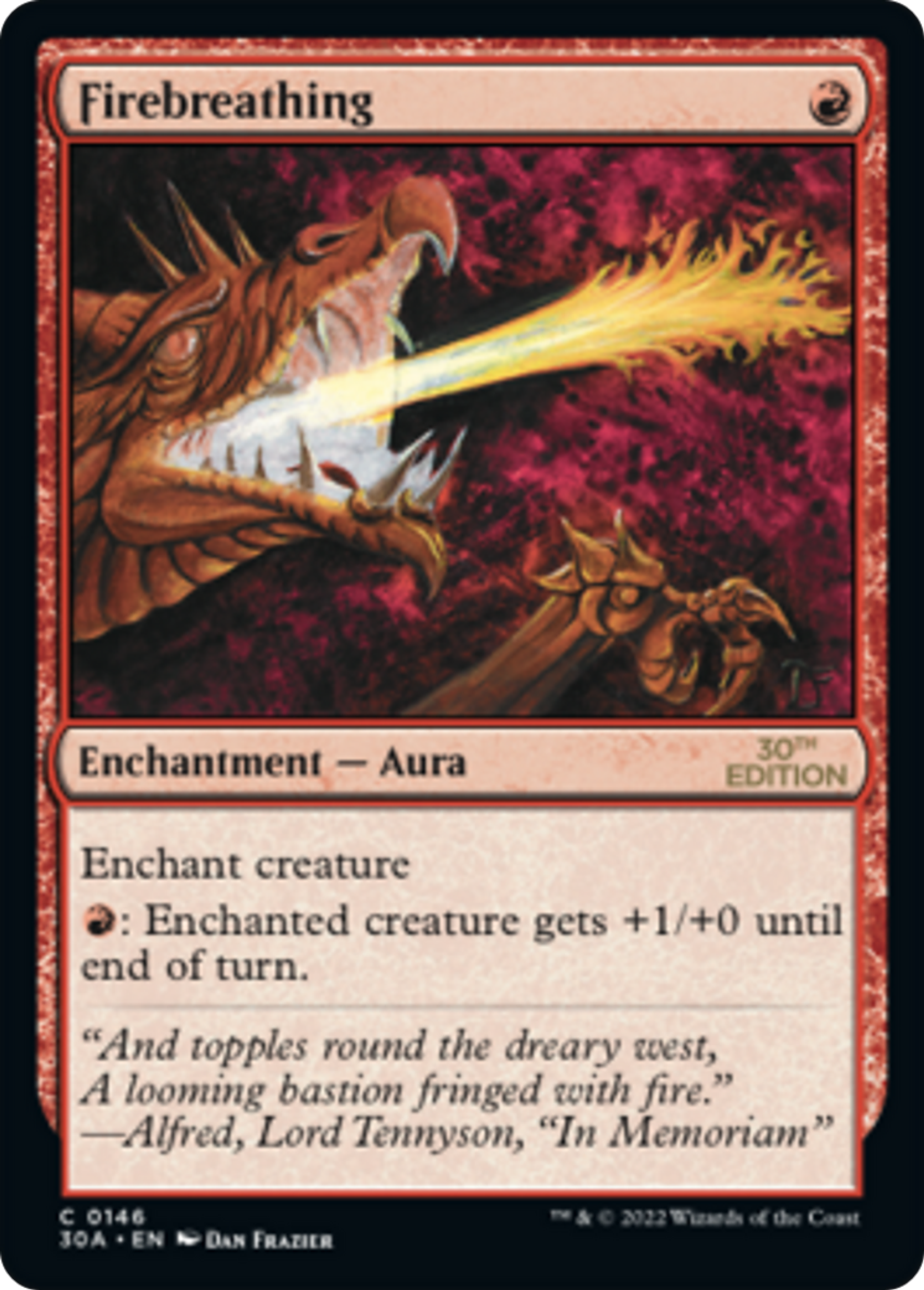 Firebreathing — 30th Anniversary Edition — Magic: The Gathering