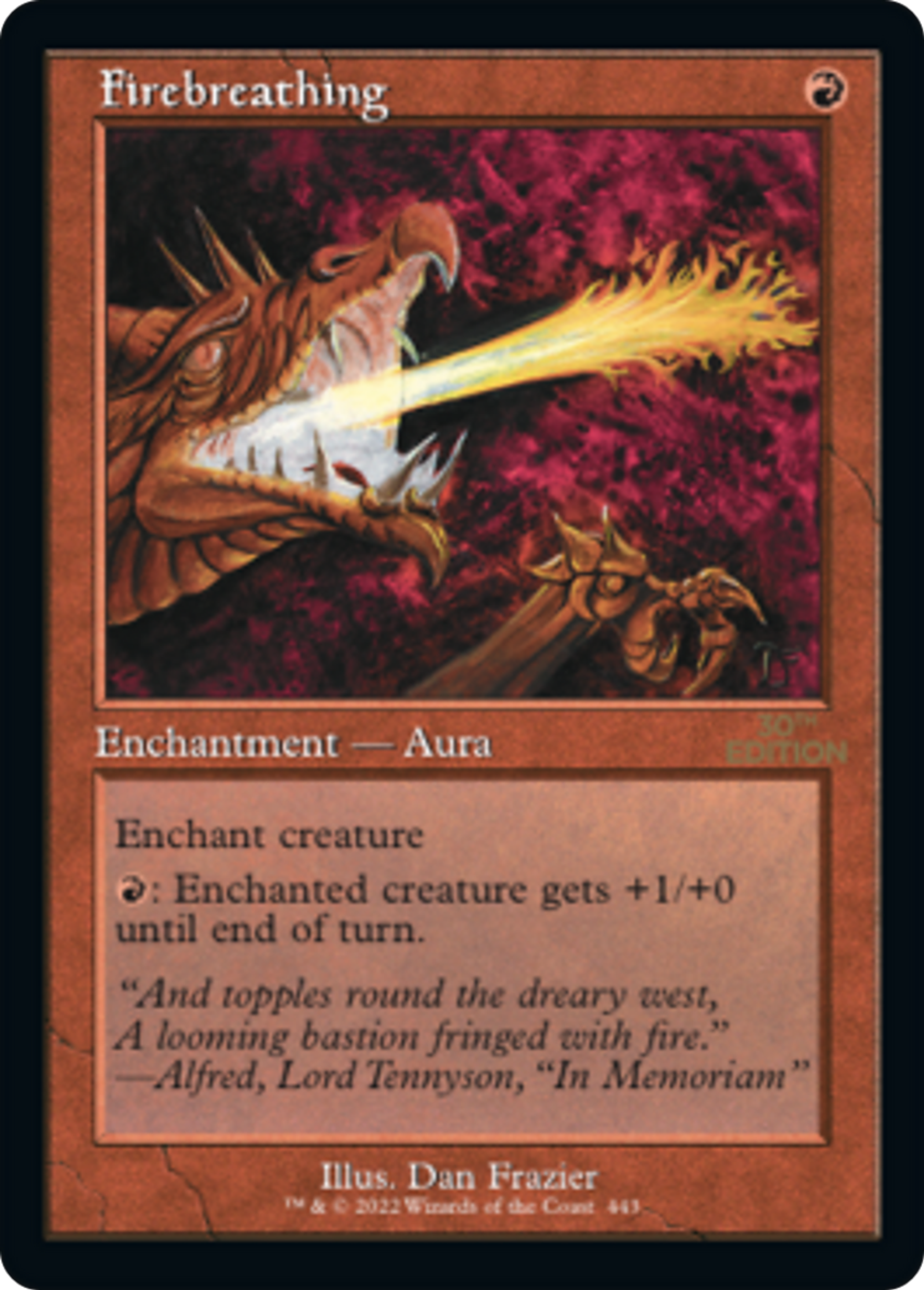 Souffle ardent — 30th Anniversary Edition — Magic: The Gathering