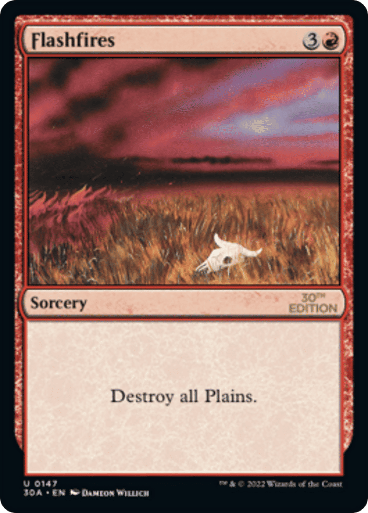 Flashfires — 30th Anniversary Edition — Magic: The Gathering