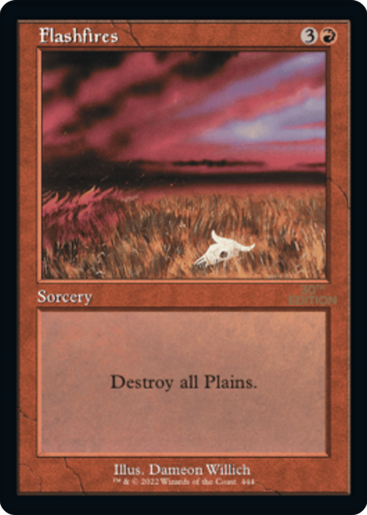 Feu de brousse from 30th Anniversary Edition - Magic: The Gathering