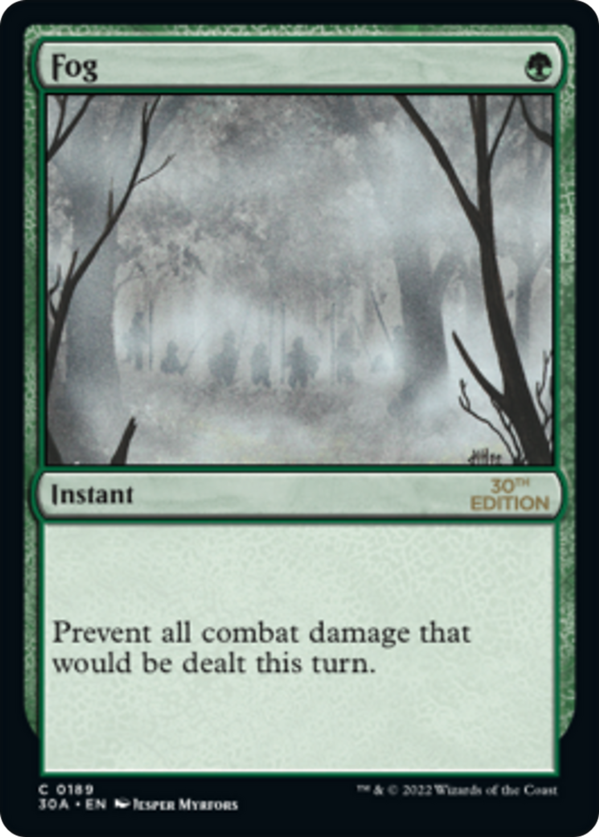 Brouillard — 30th Anniversary Edition — Magic: The Gathering