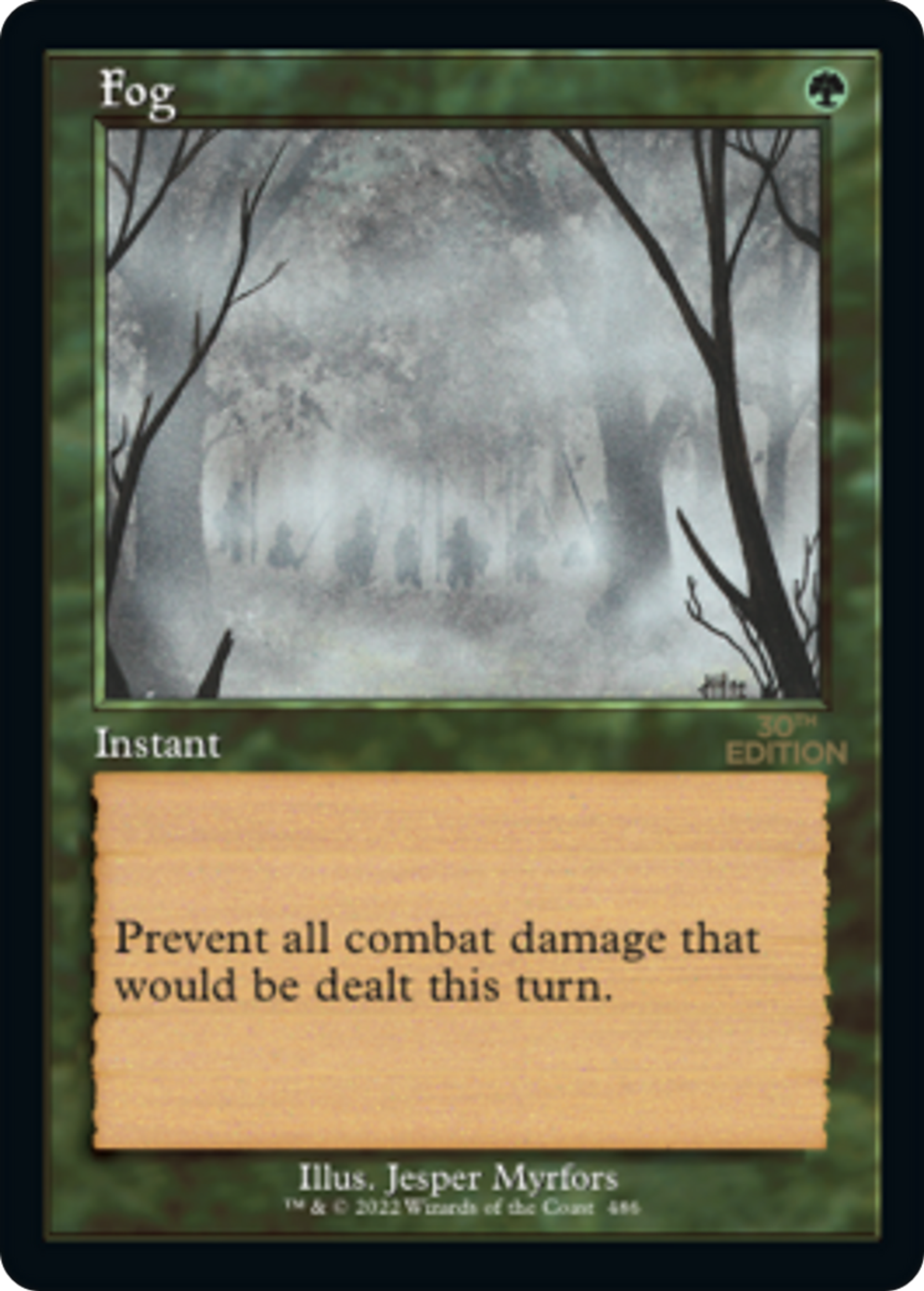 Fog — 30th Anniversary Edition — Magic: The Gathering
