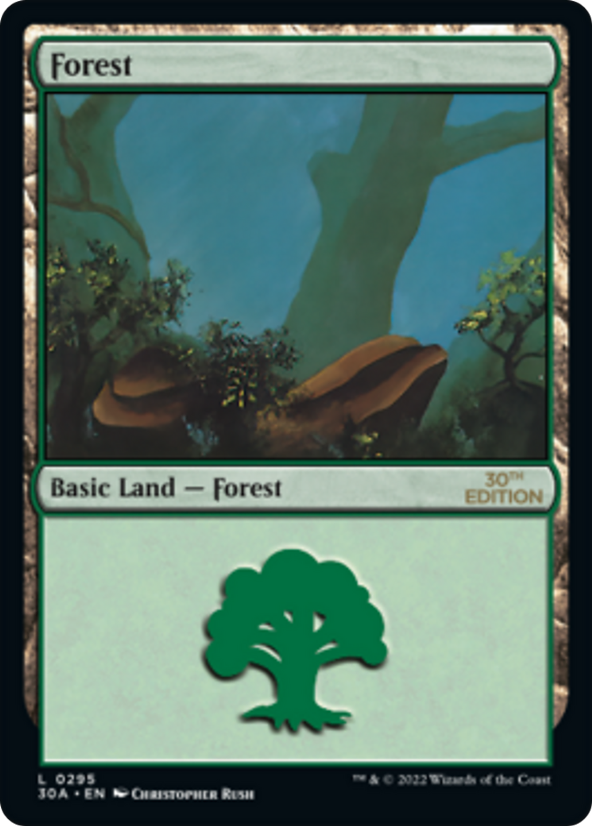 Forest — 30th Anniversary Edition — Magic: The Gathering