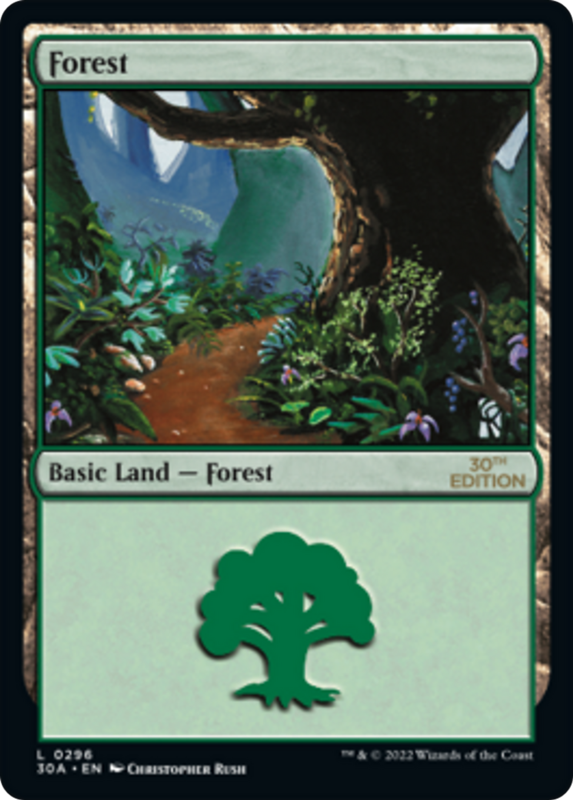 Forest — 30th Anniversary Edition — Magic: The Gathering