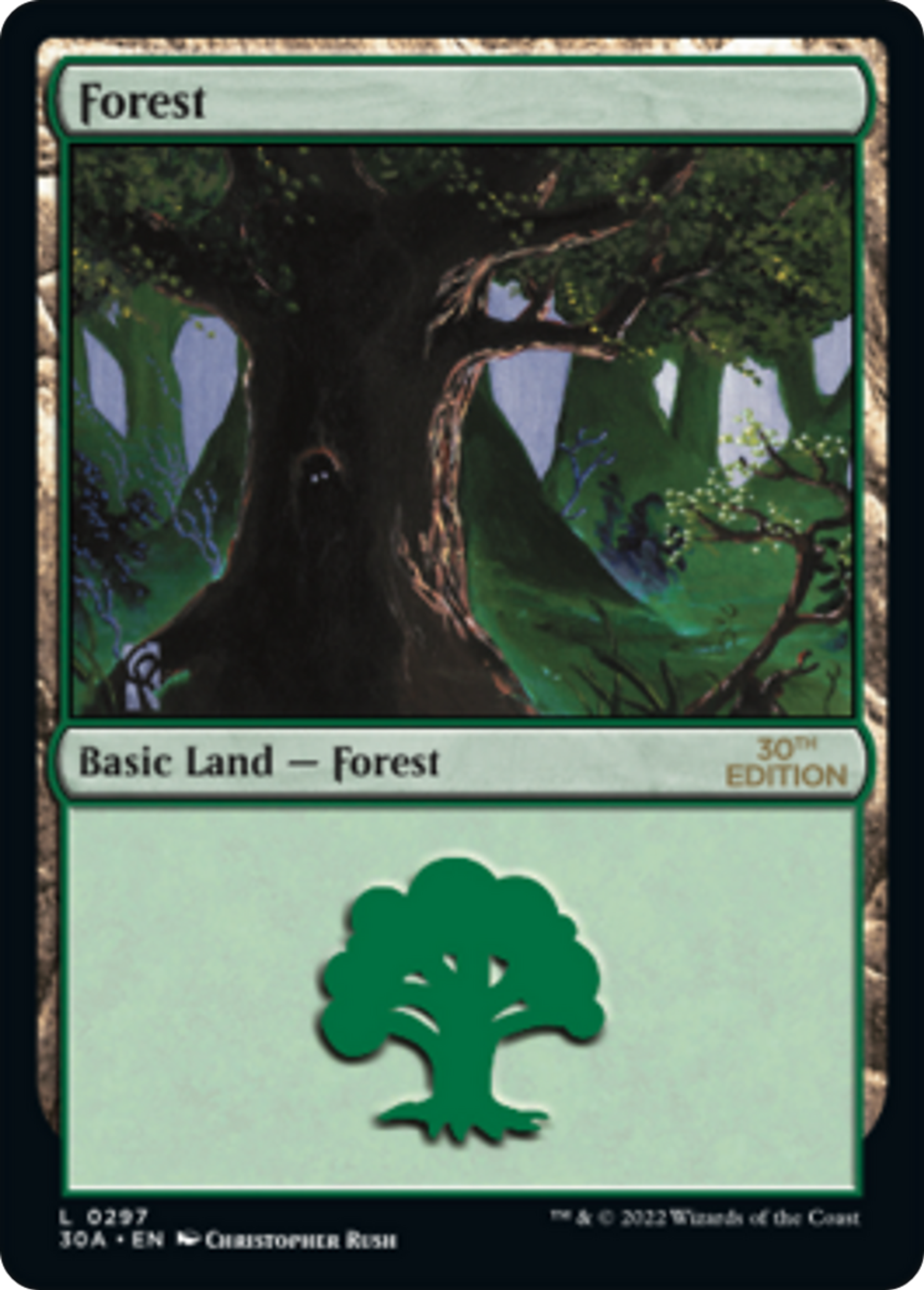 Forest — 30th Anniversary Edition — Magic: The Gathering