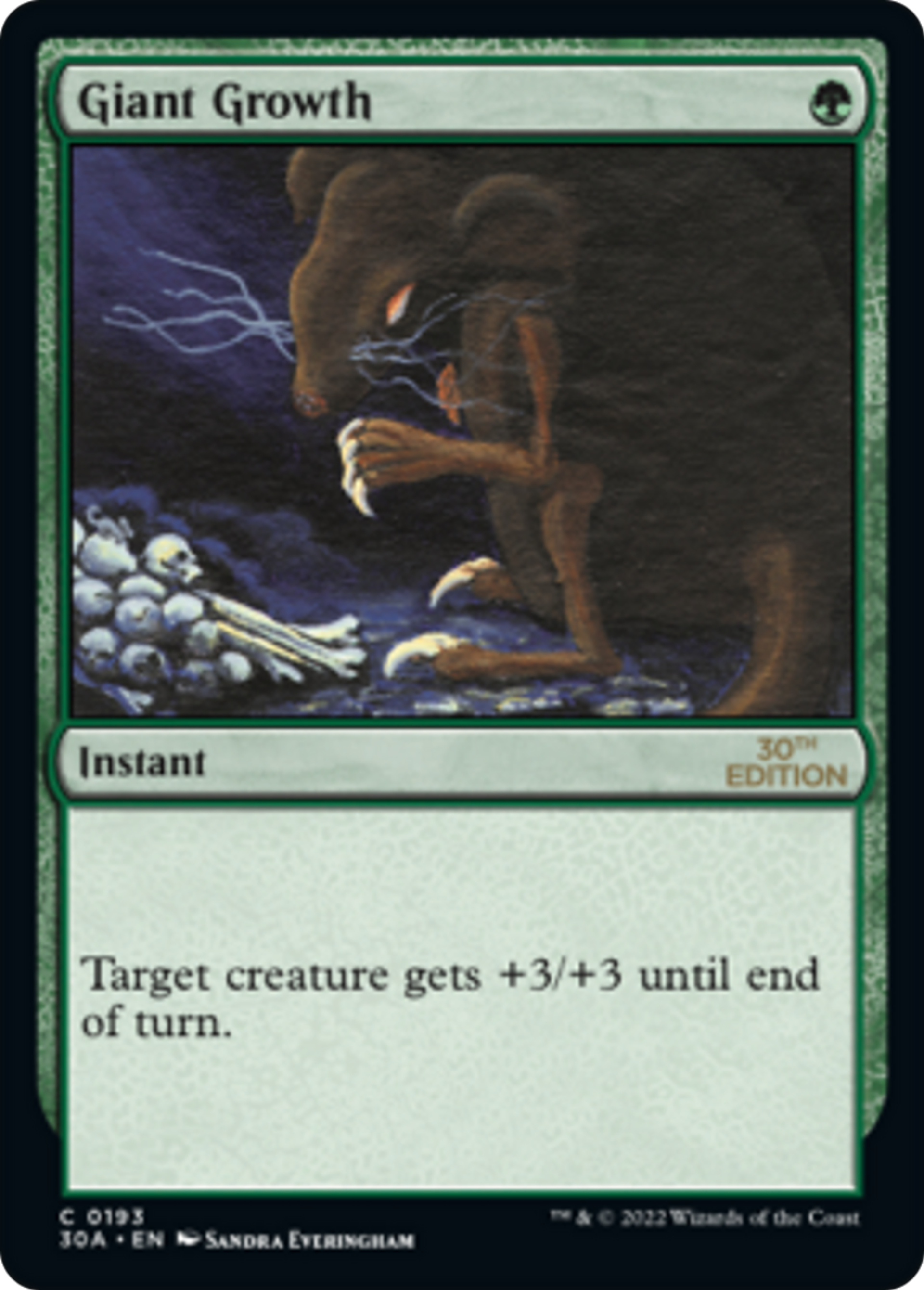 Croissance gigantesque — 30th Anniversary Edition — Magic: The Gathering