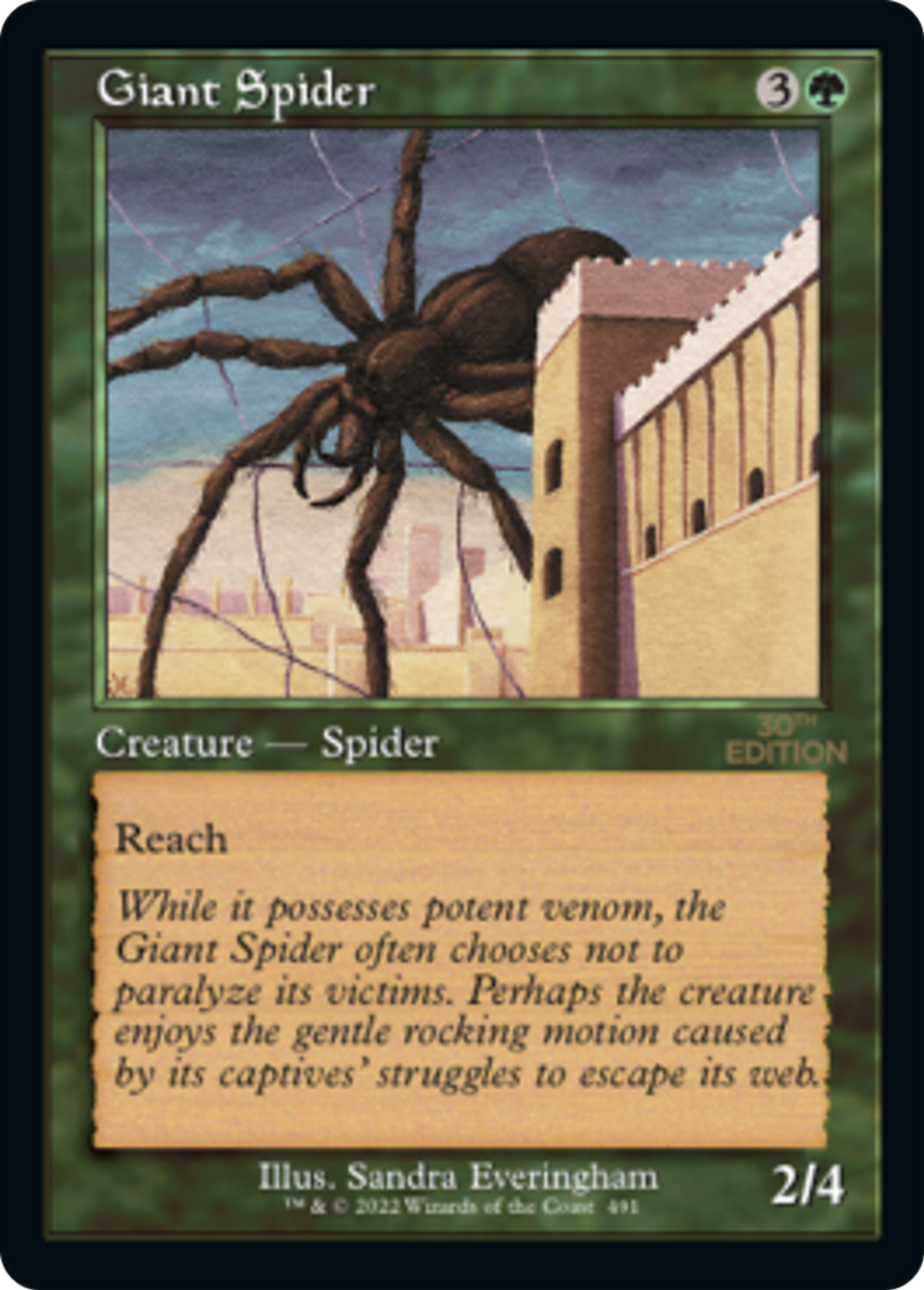 Giant Spider — 30th Anniversary Edition — Magic: The Gathering