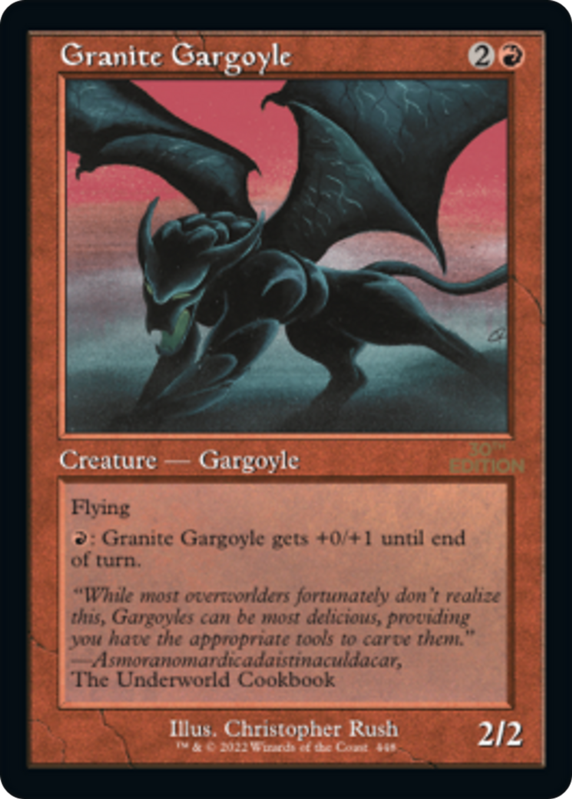 Gargouille de granit — 30th Anniversary Edition — Magic: The Gathering