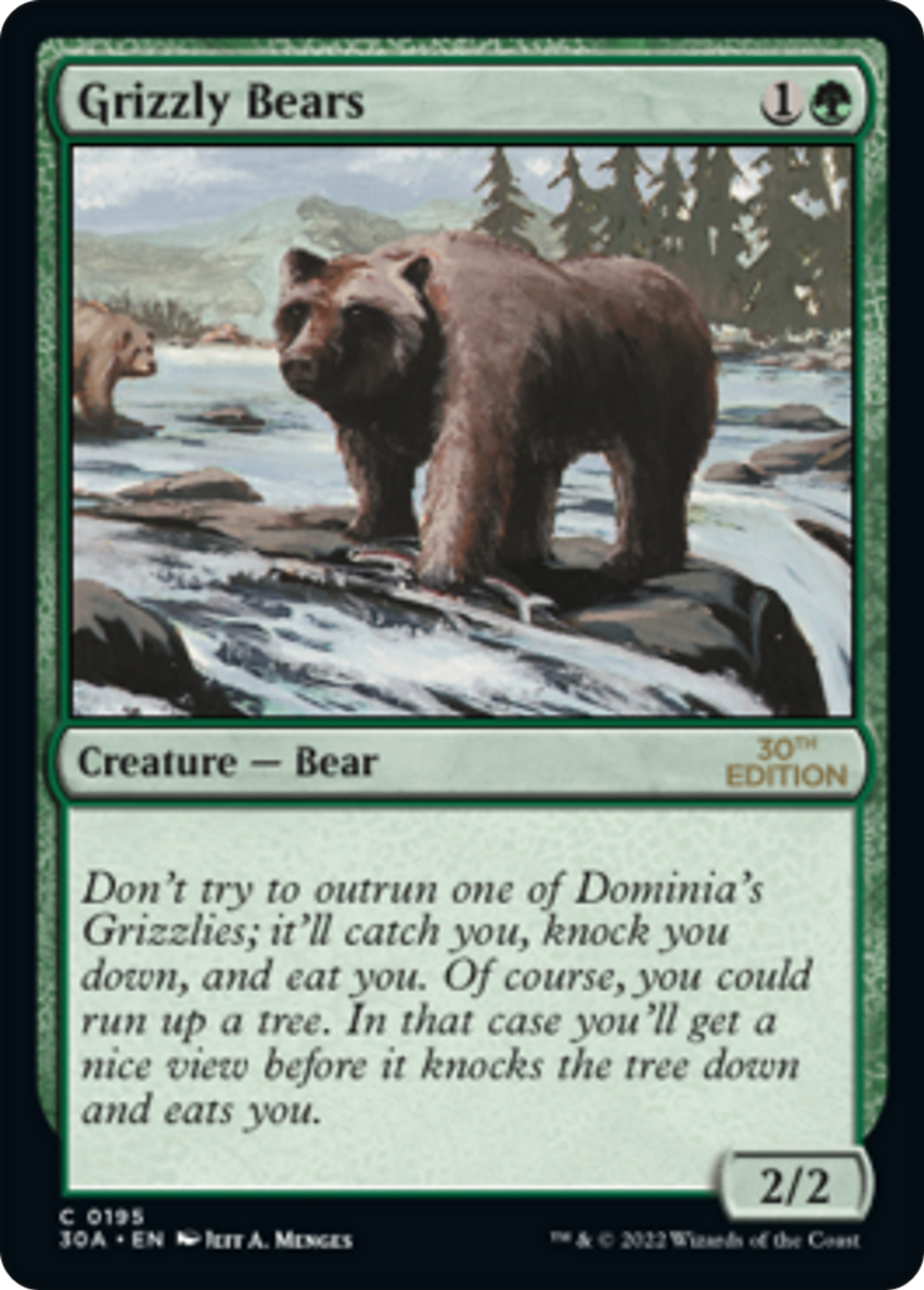 Grizzlis — 30th Anniversary Edition — Magic: The Gathering