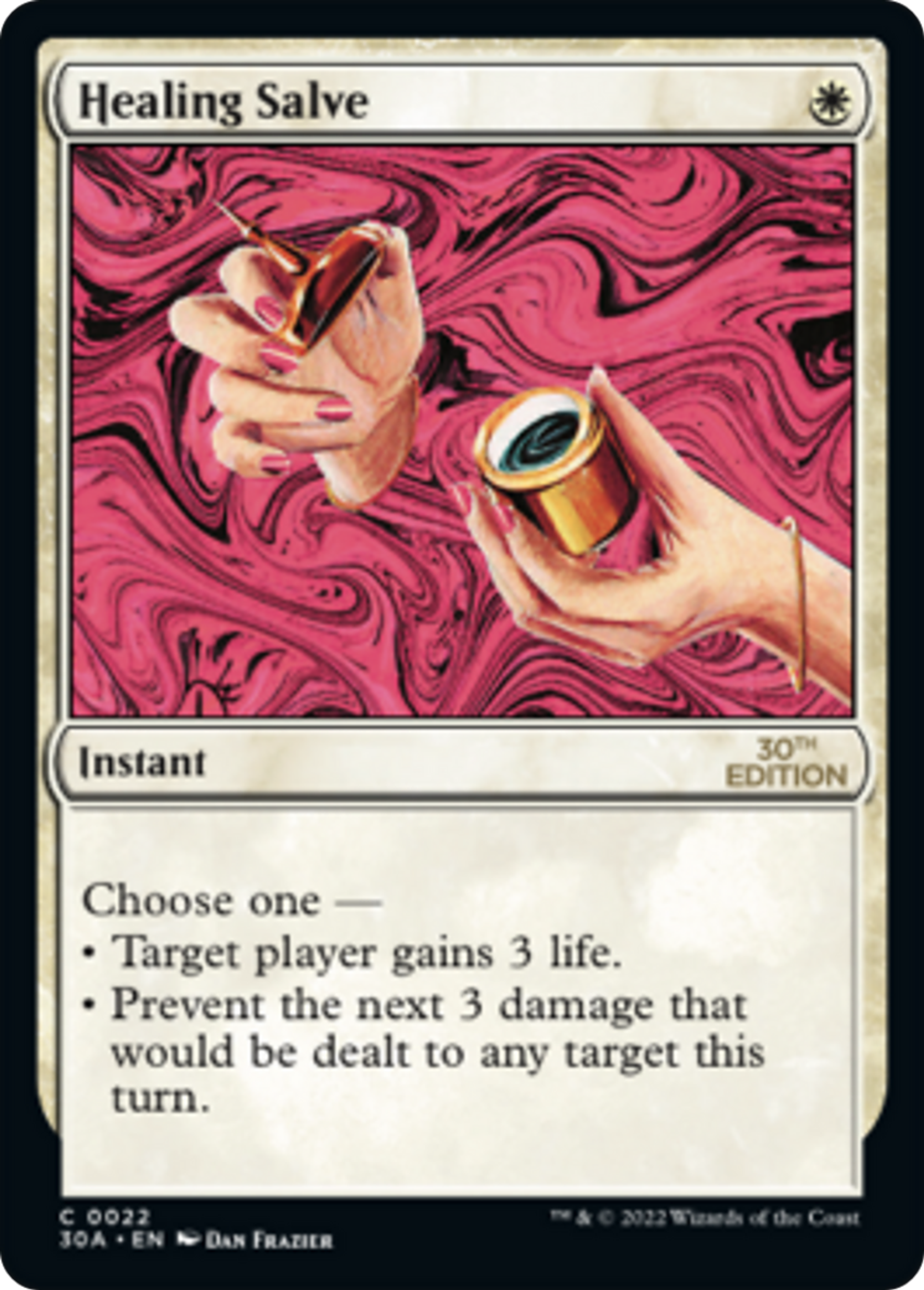 Healing Salve — 30th Anniversary Edition — Magic: The Gathering