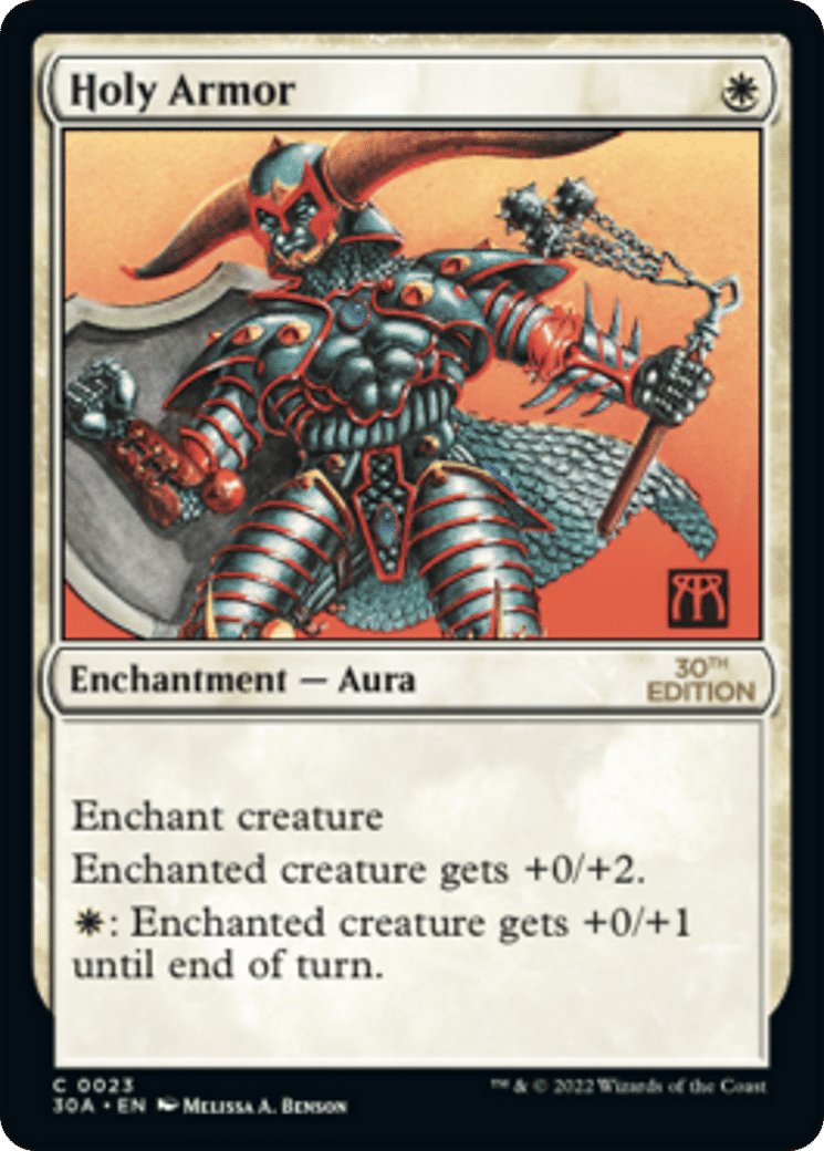 Holy Armor — 30th Anniversary Edition — Magic: The Gathering