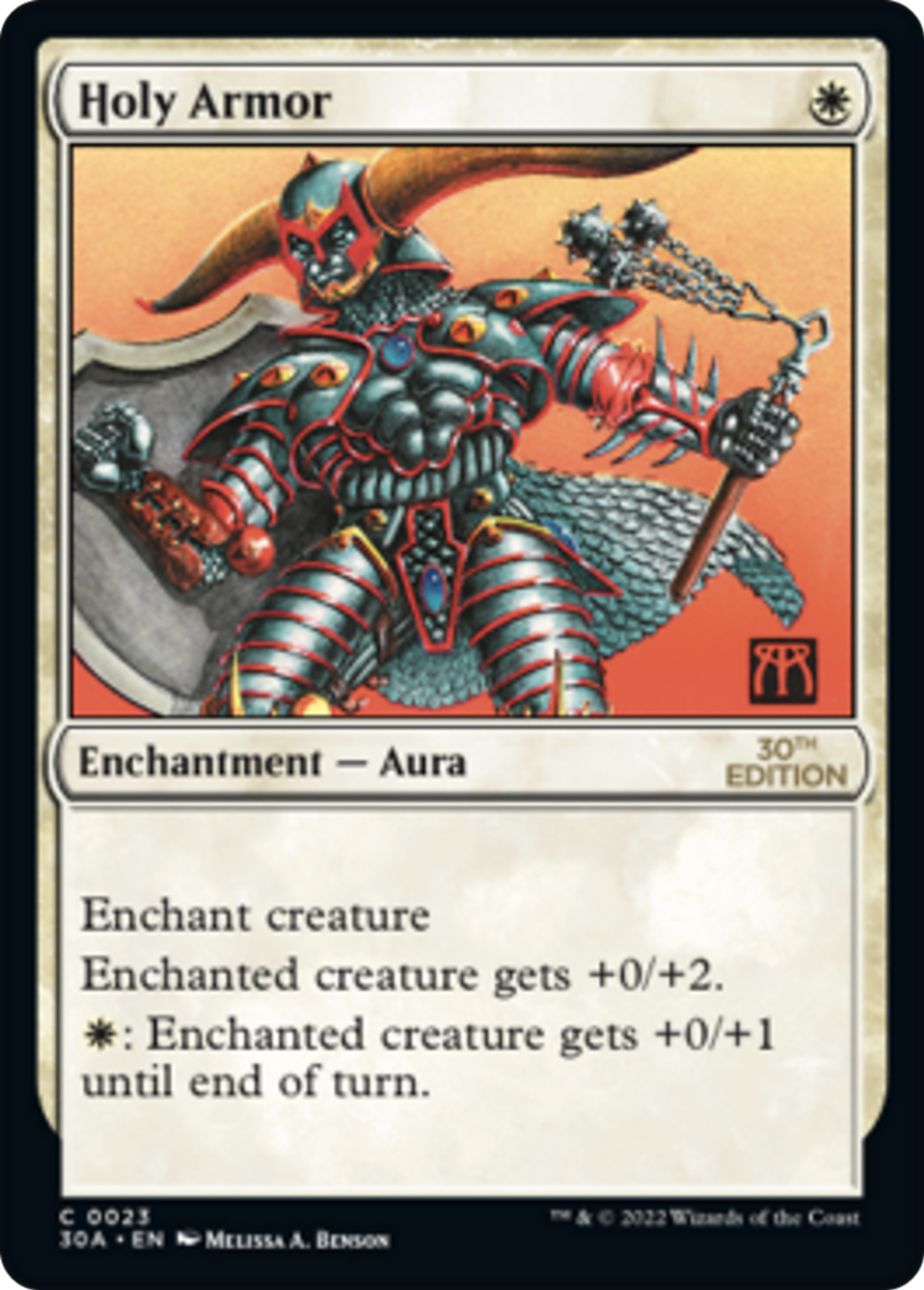 Holy Armor — 30th Anniversary Edition — Magic: The Gathering