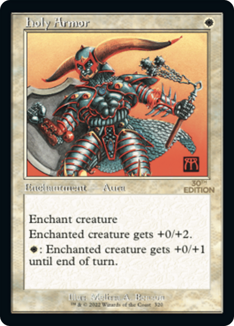 Holy Armor — 30th Anniversary Edition — Magic: The Gathering
