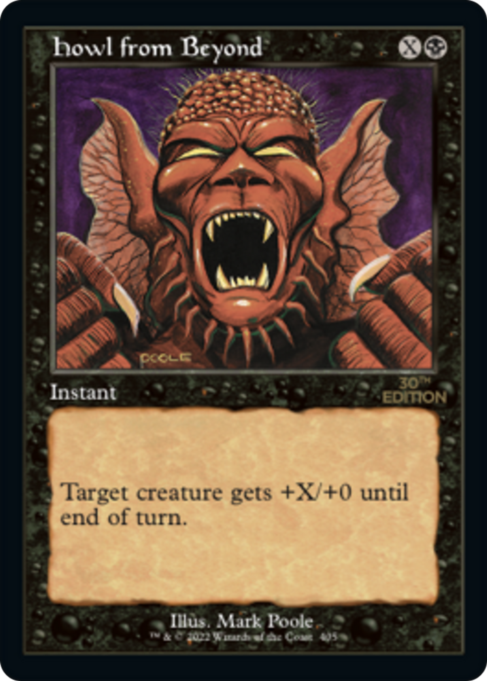 Howl from Beyond — 30th Anniversary Edition — Magic: The Gathering