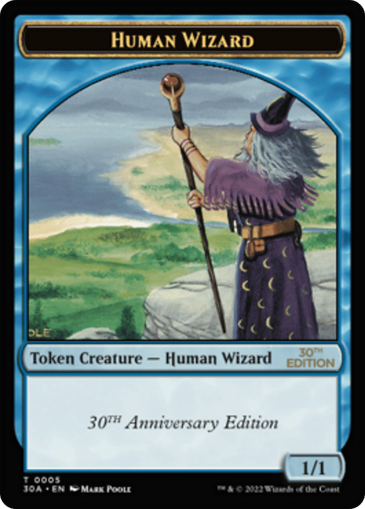 Human Wizard — 30th Anniversary Edition — Magic: The Gathering