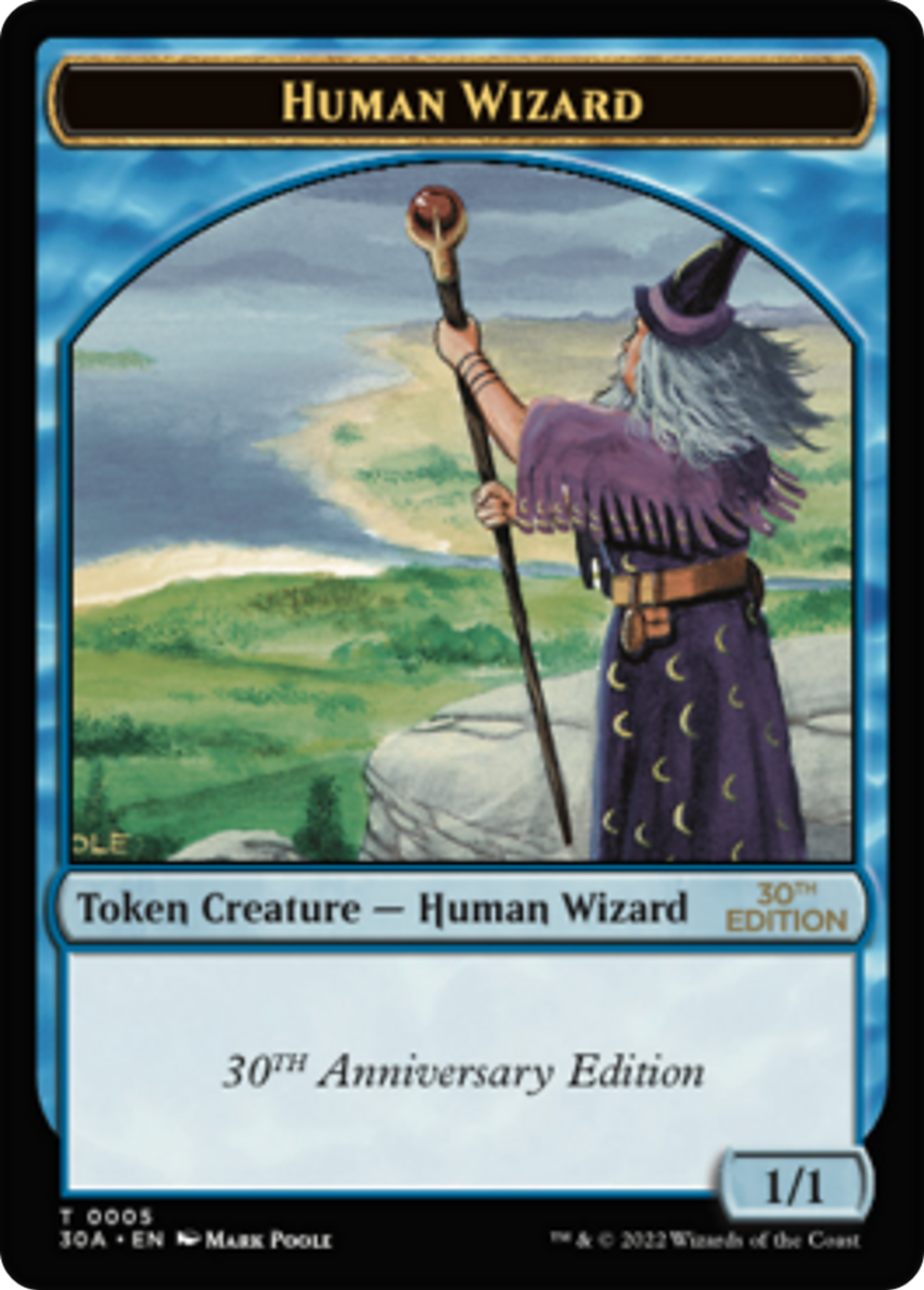 Human Wizard — 30th Anniversary Edition — Magic: The Gathering